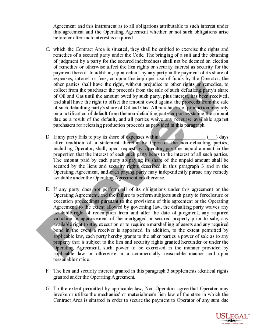 Get Recording Supplement to Operating Agreement and Financing Statement Preview Recording Supplement to Operating Agreement and Financing Statement