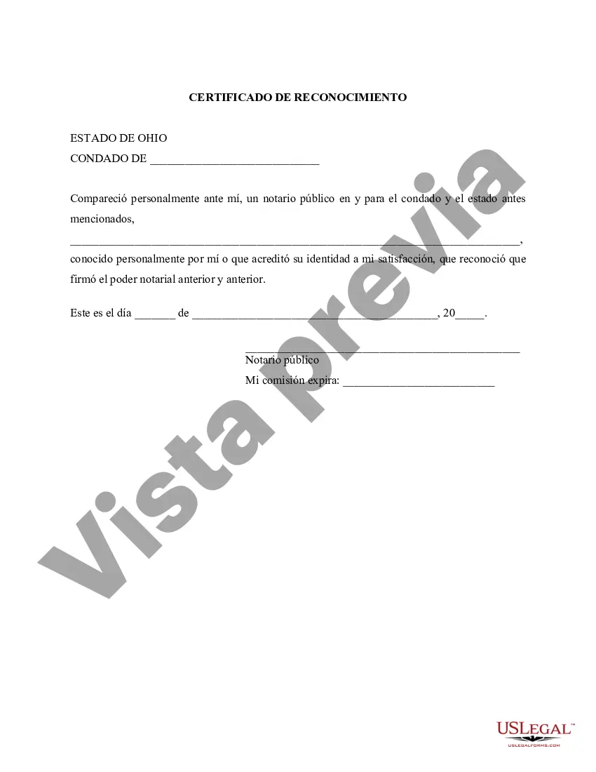 Preview Revocación del Poder General Duradero