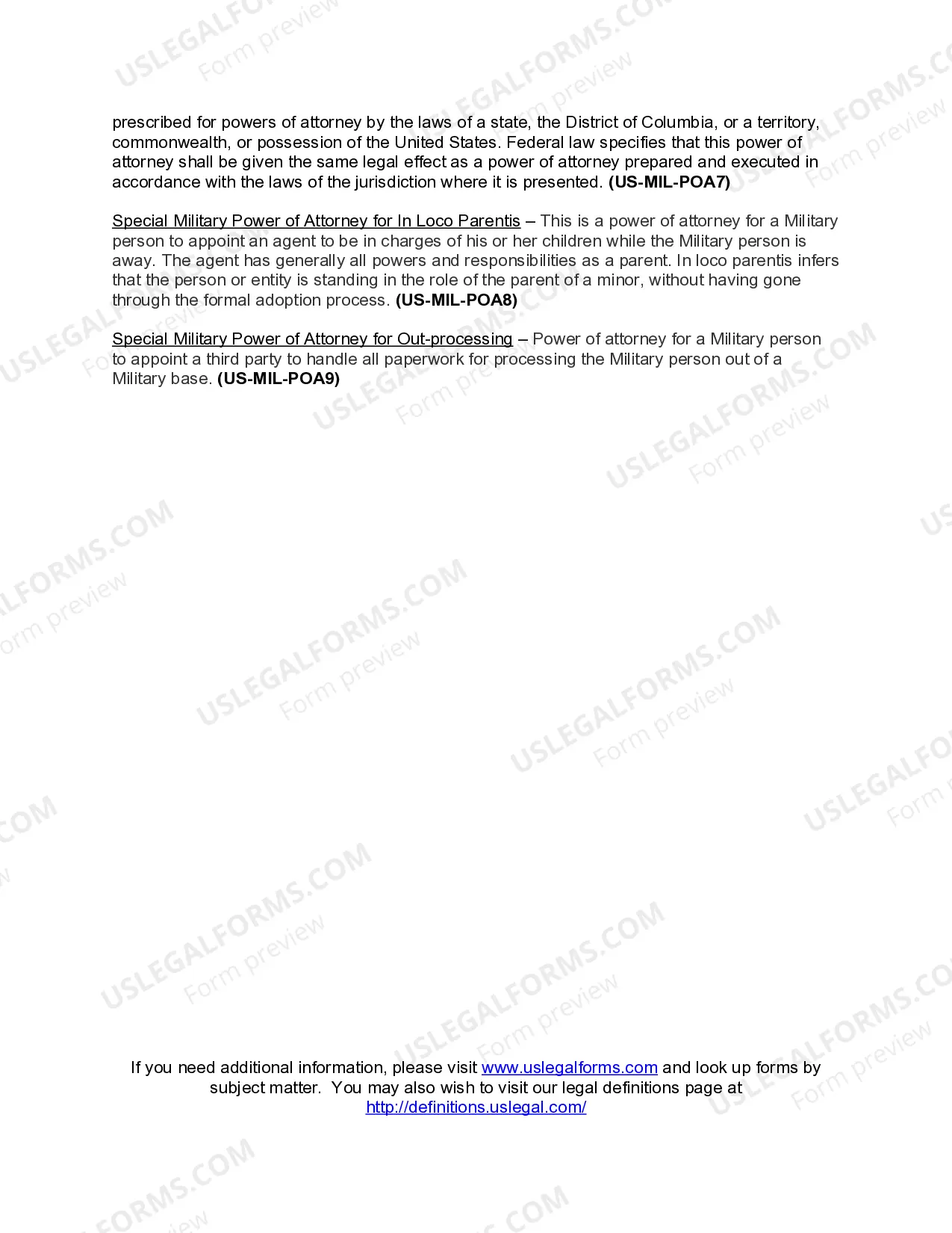 Preview Ohio Essential Legal Life Documents for Military Personnel