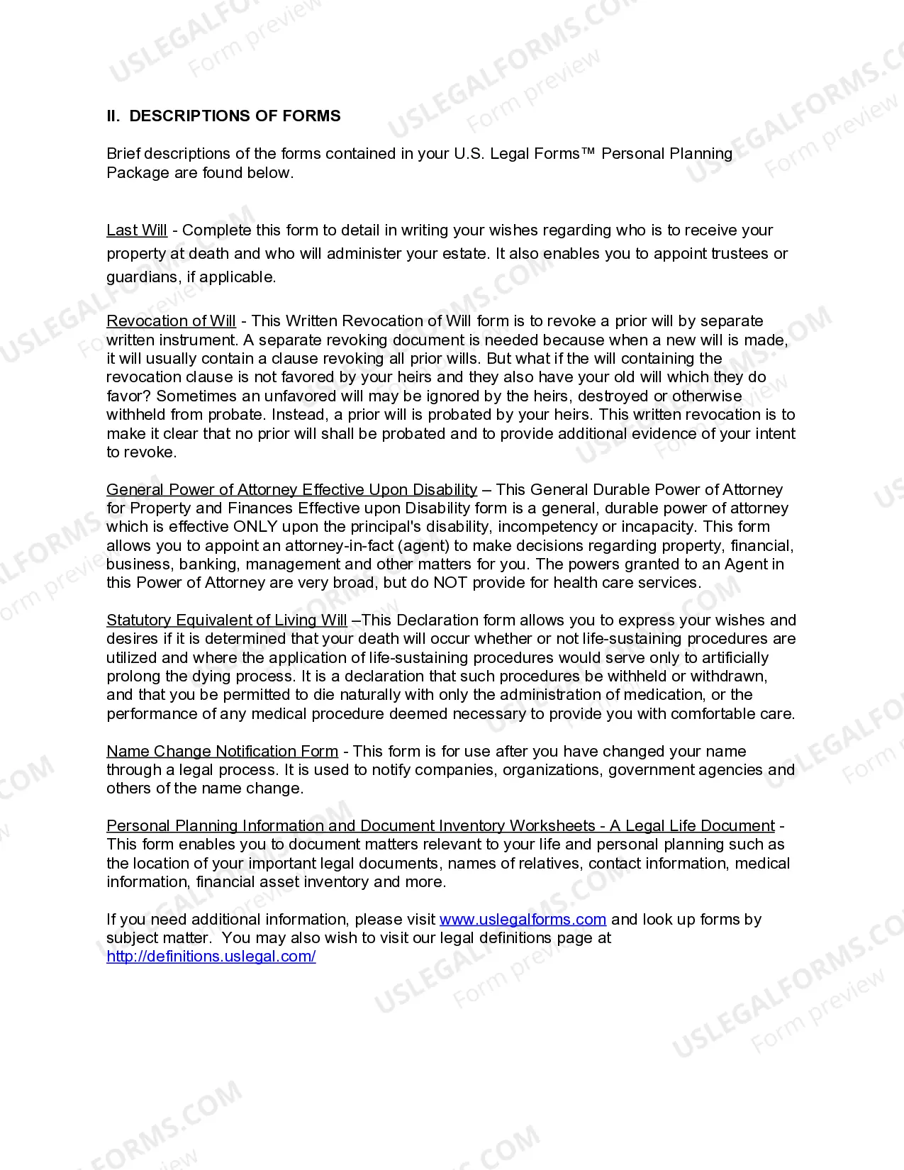 Preview Ohio Newly Divorced Individuals Package