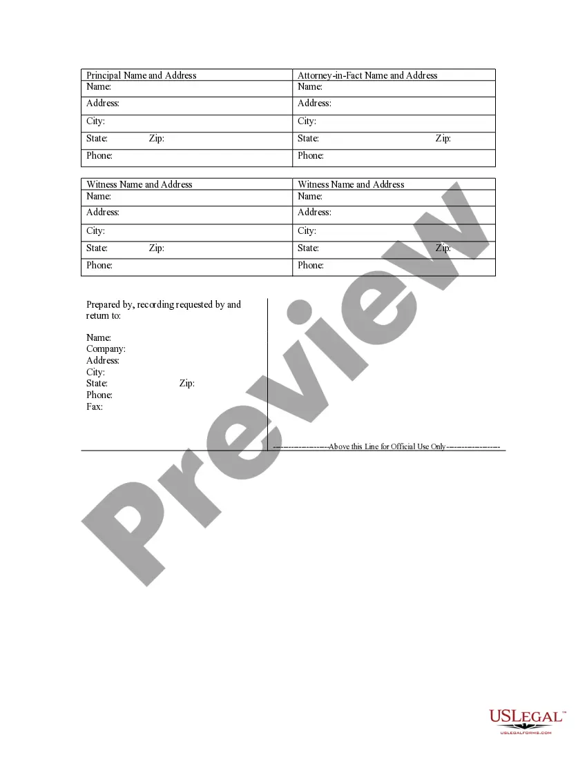 Preview Special or Limited Power of Attorney for Real Estate Sales Transaction By Seller