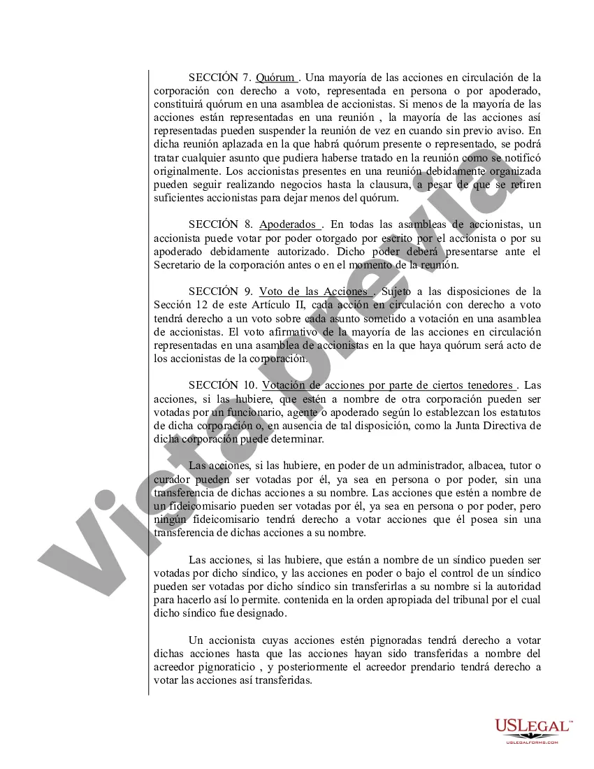 Preview Modelo de estatutos para una corporación profesional de Ohio, también conocida como asociación profesional