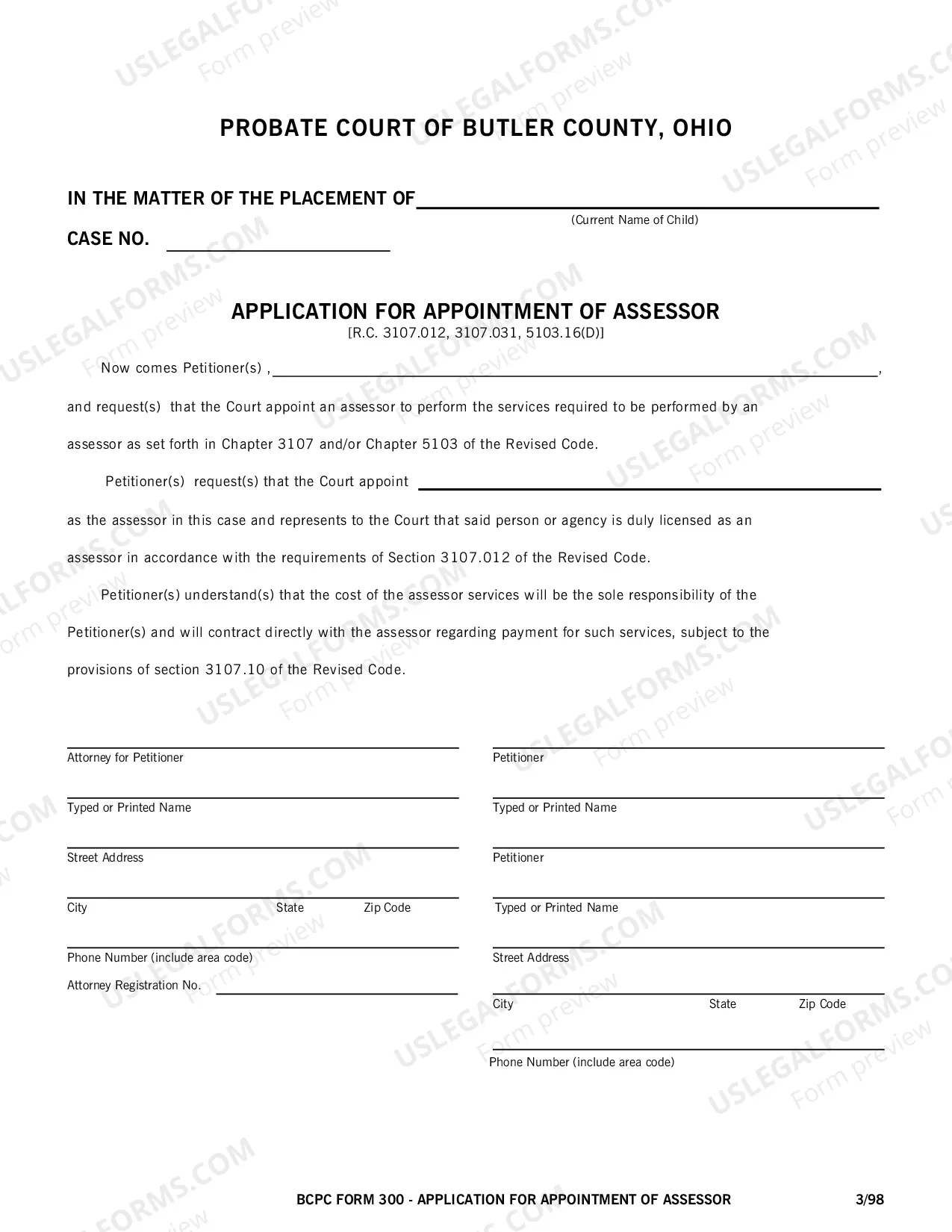 Preview Adoption Placement Package