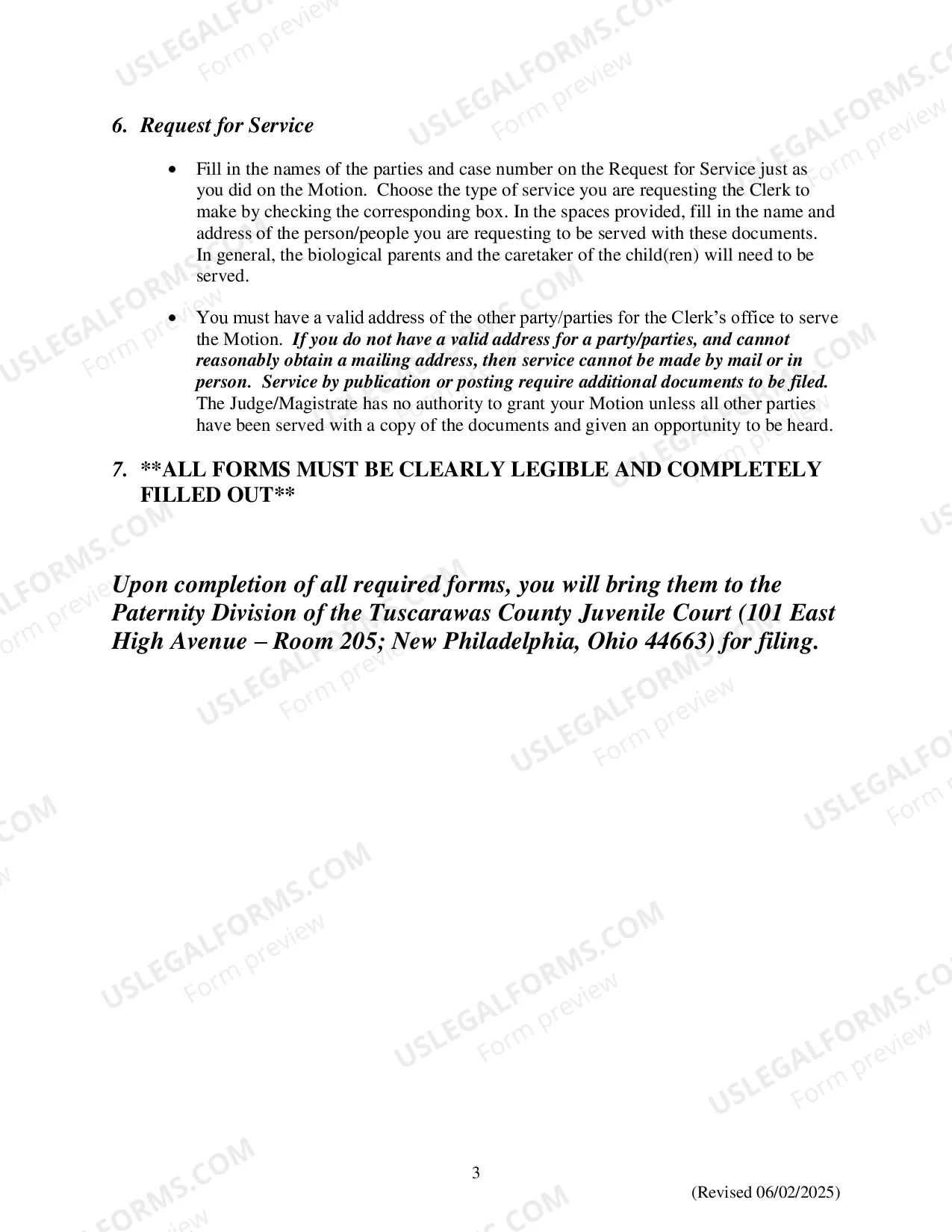Preview Motion To Modify Prior Court Order