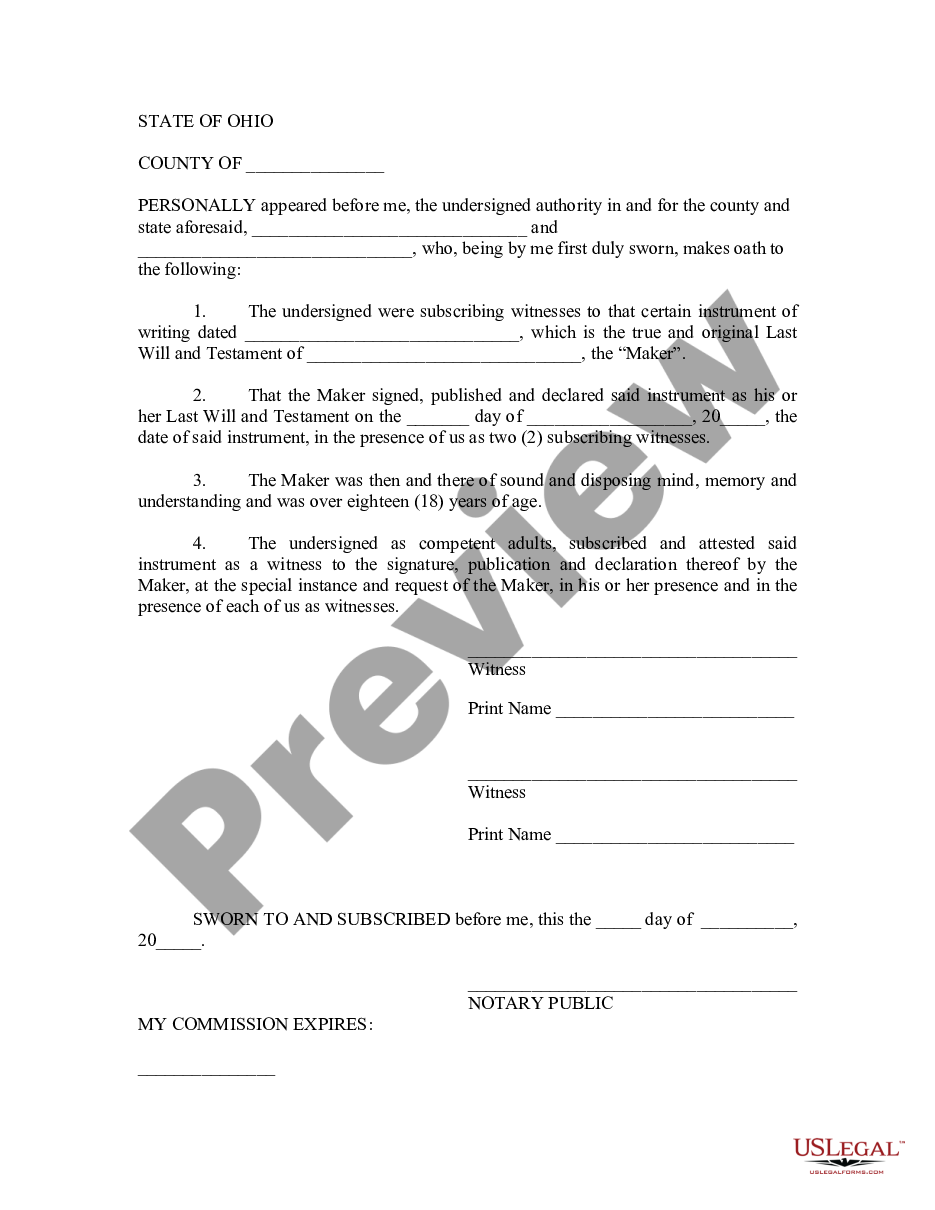 form Codicil to Will Form for Amending Your Will - Will Changes or Amendments preview
