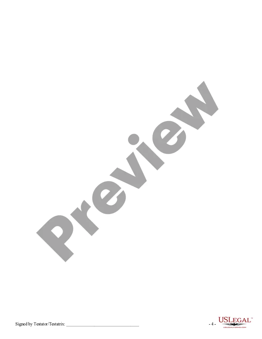 Preview Written Revocation of Will