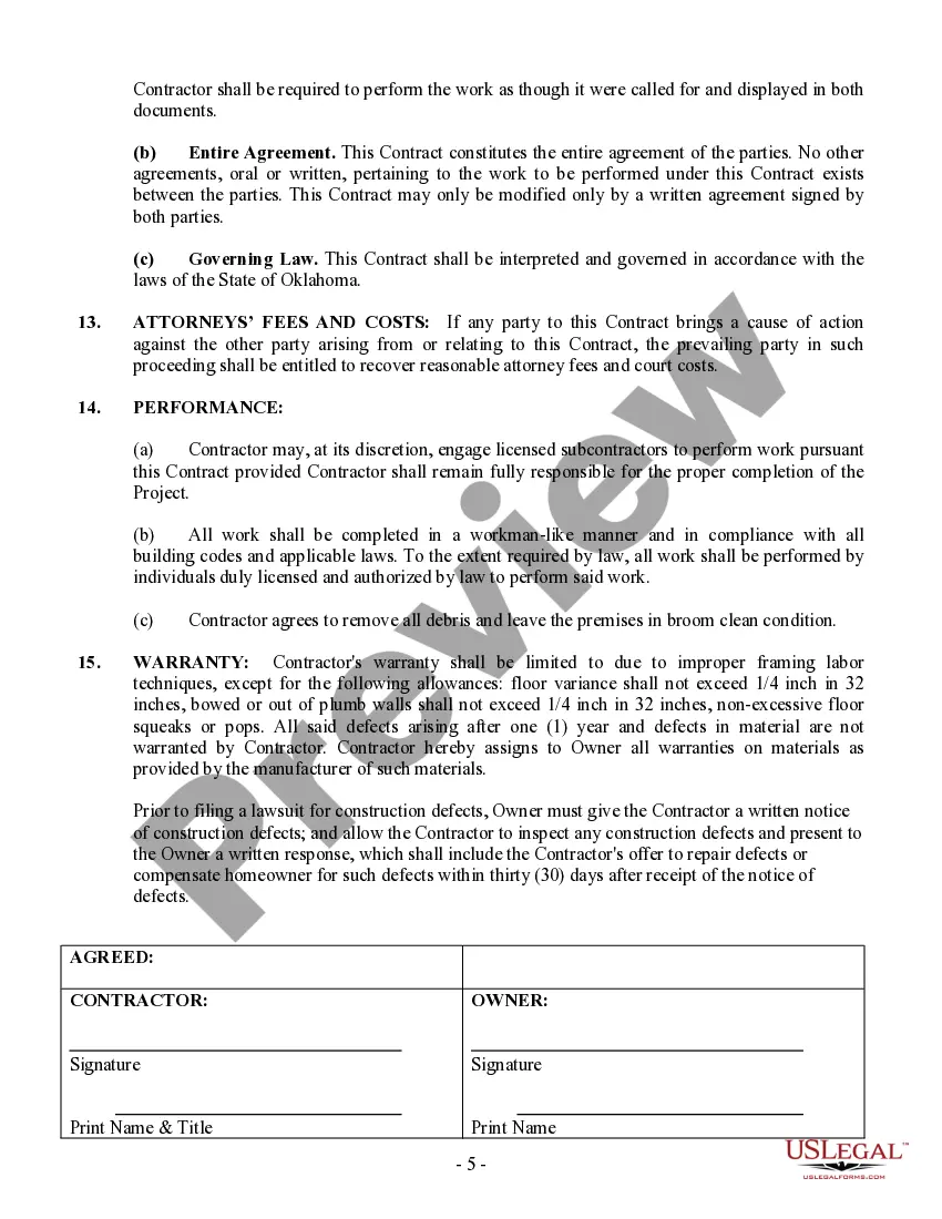Preview Framing Contract for Contractor
