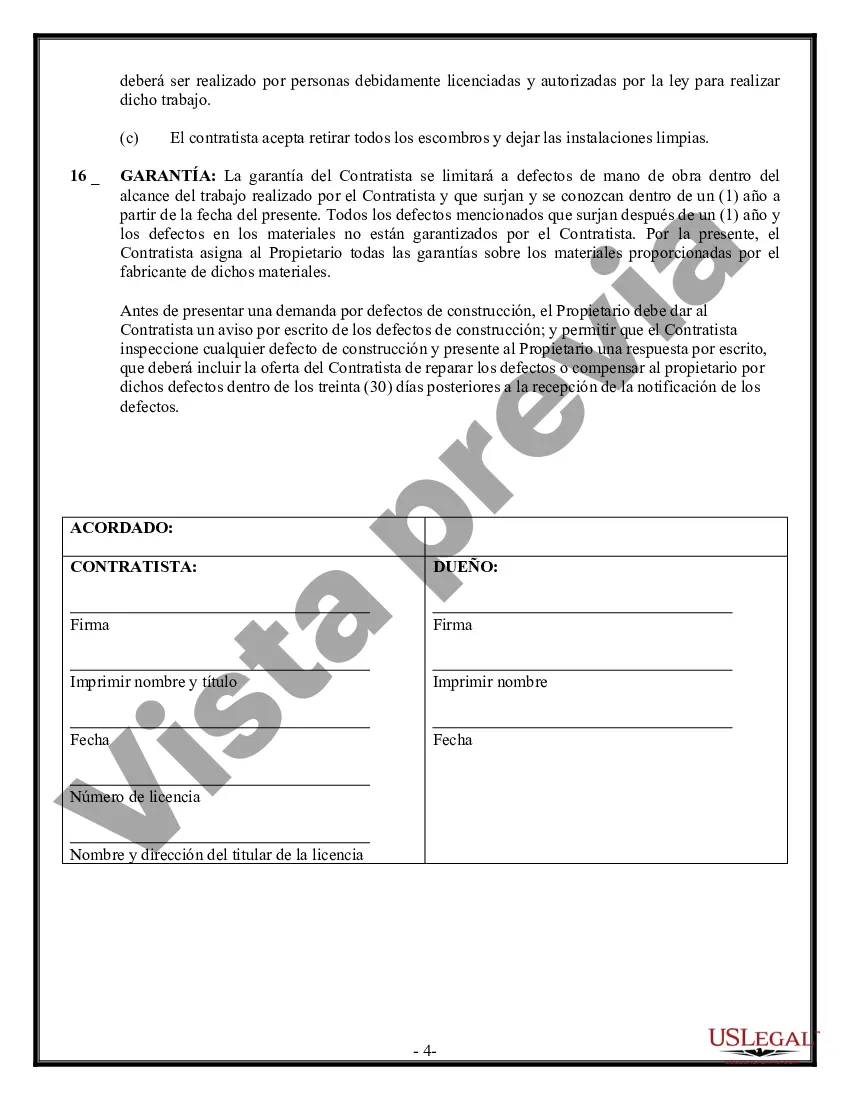 Preview Contrato de trabajo en el sitio para el contratista