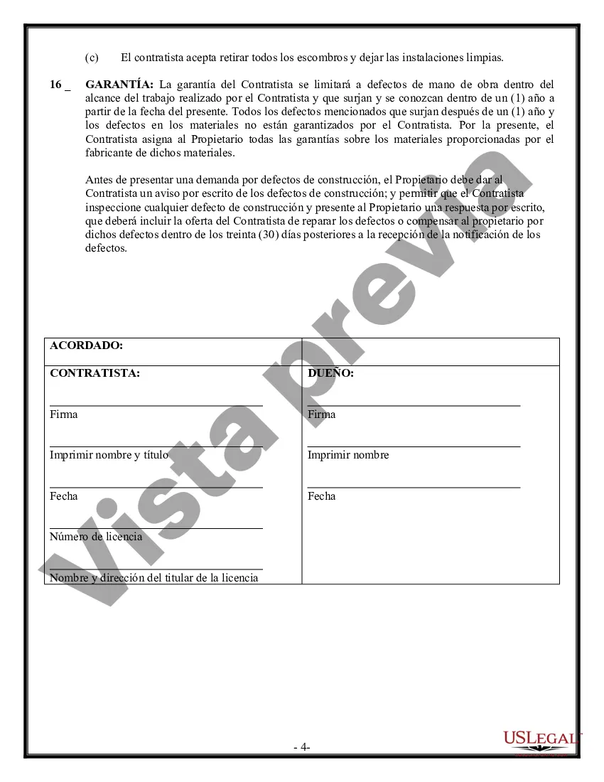 Preview Contrato de Drenaje para Contratista