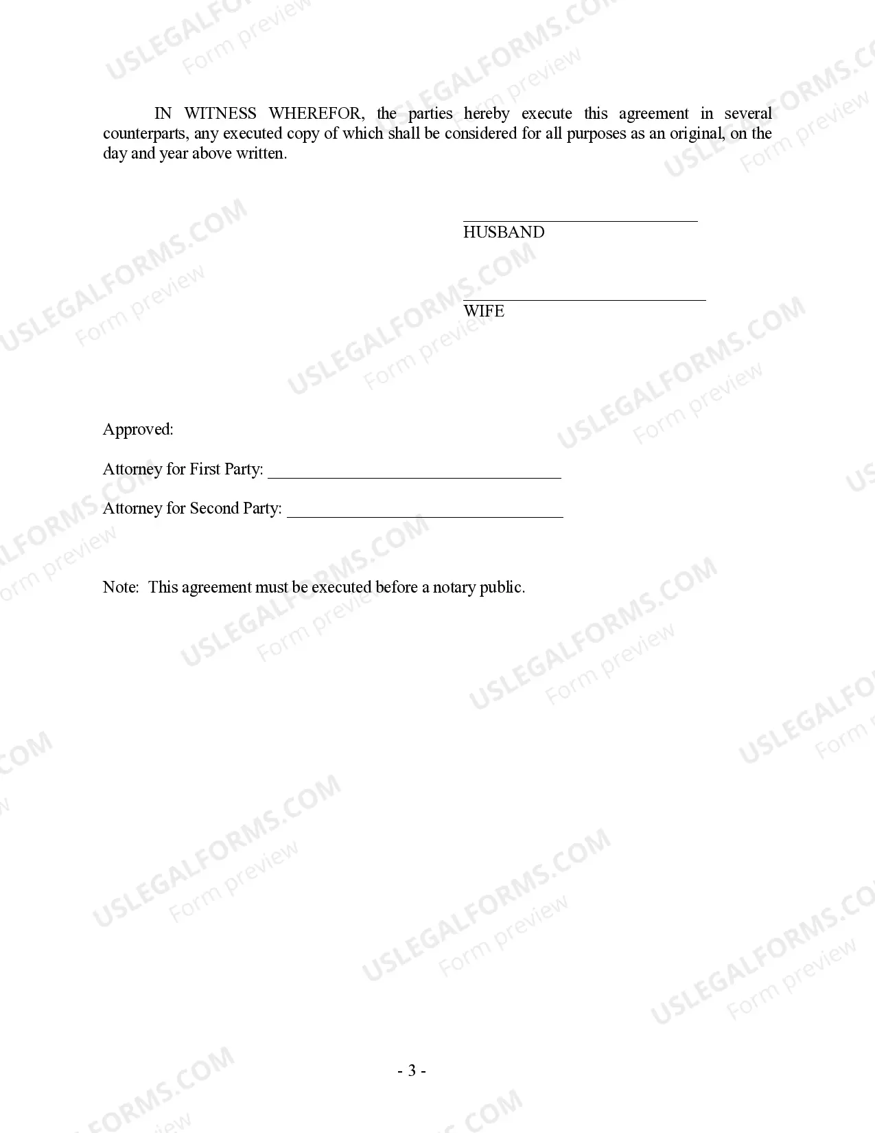 Preview Amendment to Prenuptial or Premarital Agreement