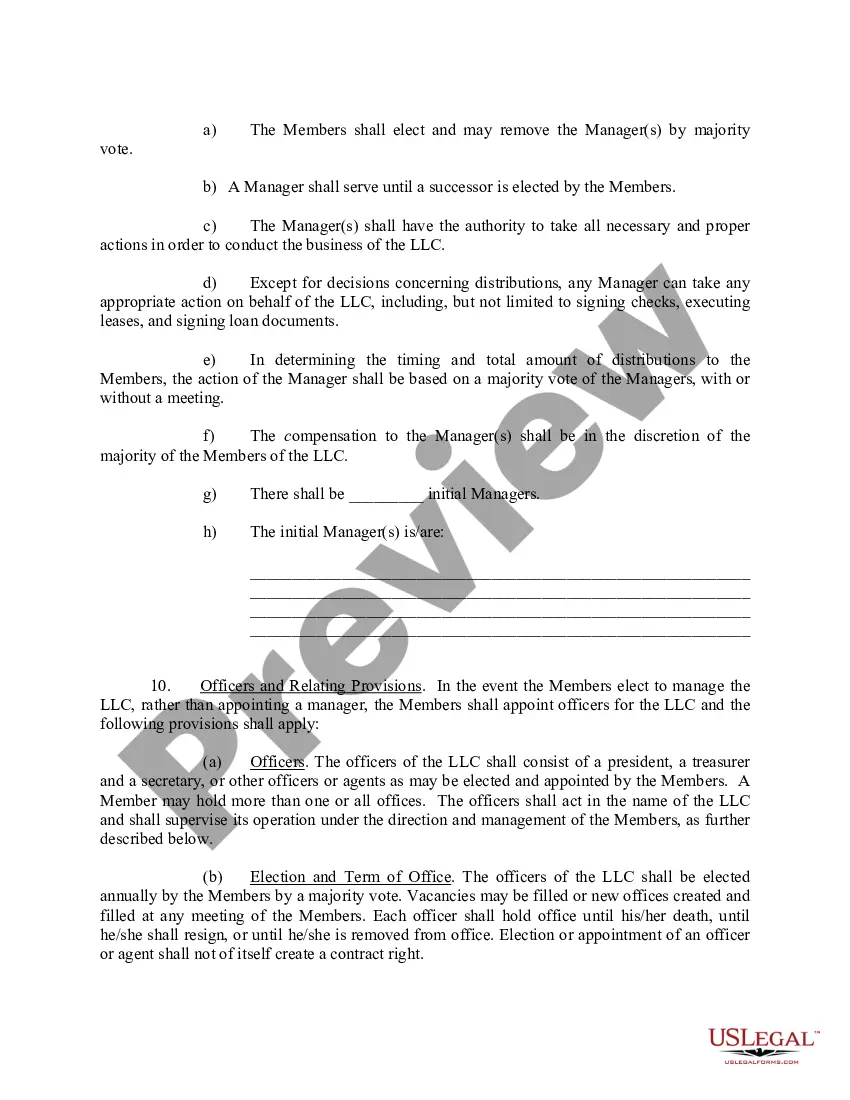 Get Limited Liability Company LLC Operating Agreement Preview Limited Liability Company LLC Operating Agreement