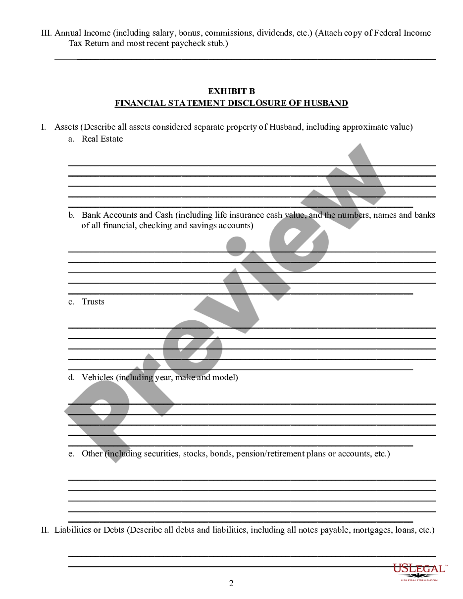 page 9 Postnuptial Property Agreement - Oklahoma preview