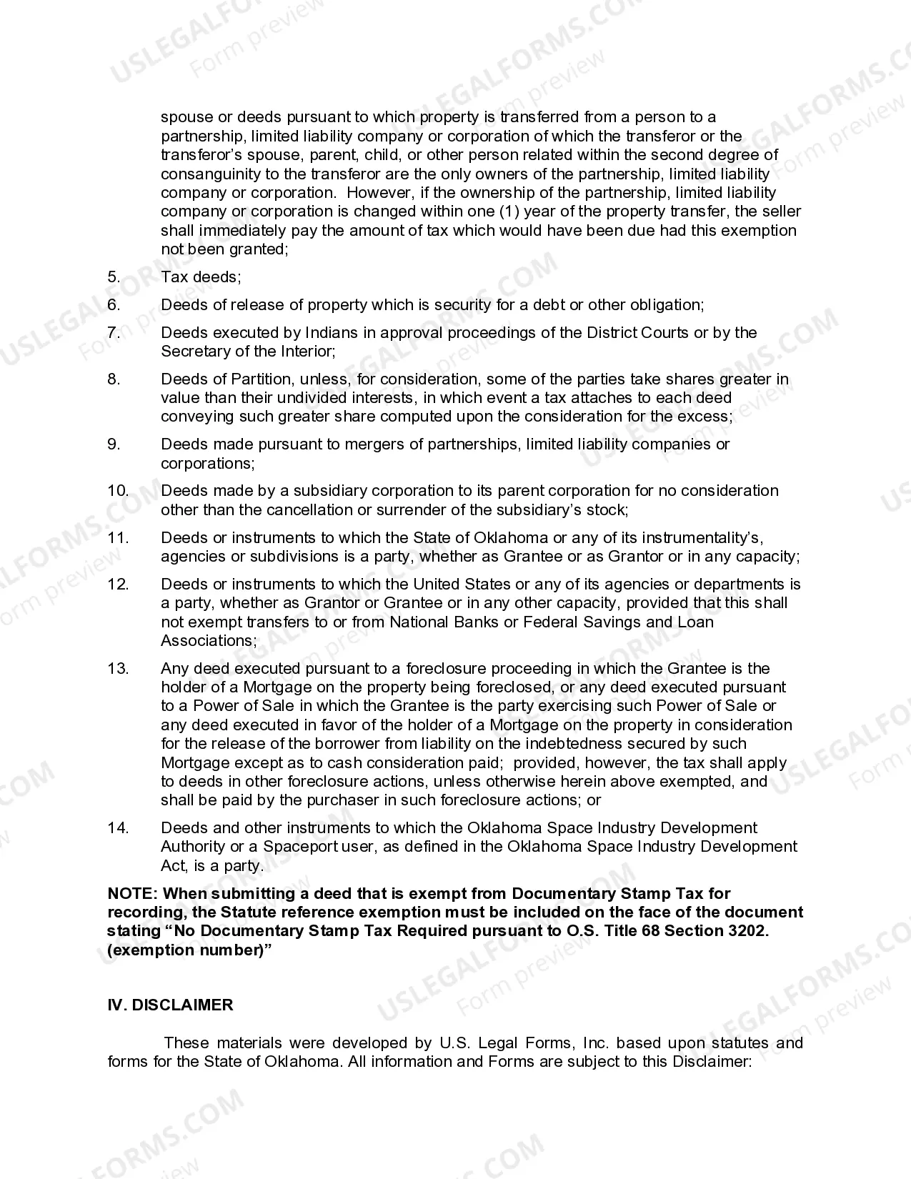 Preview Quitclaim Deed from Individual to Individual