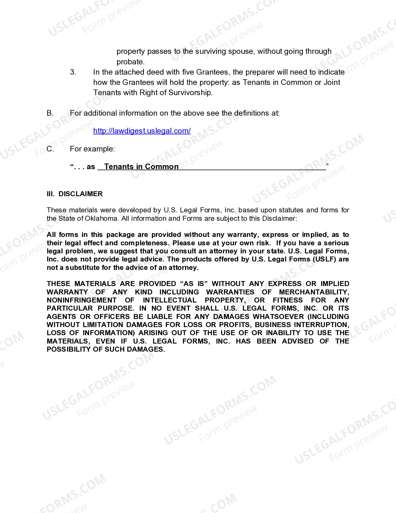 Preview Quitclaim Mineral Deed from an Individual to Five Individuals