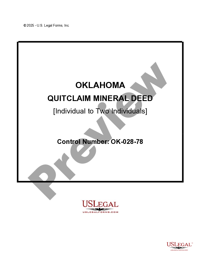 Mineral Deed Form With Acid US Legal Forms