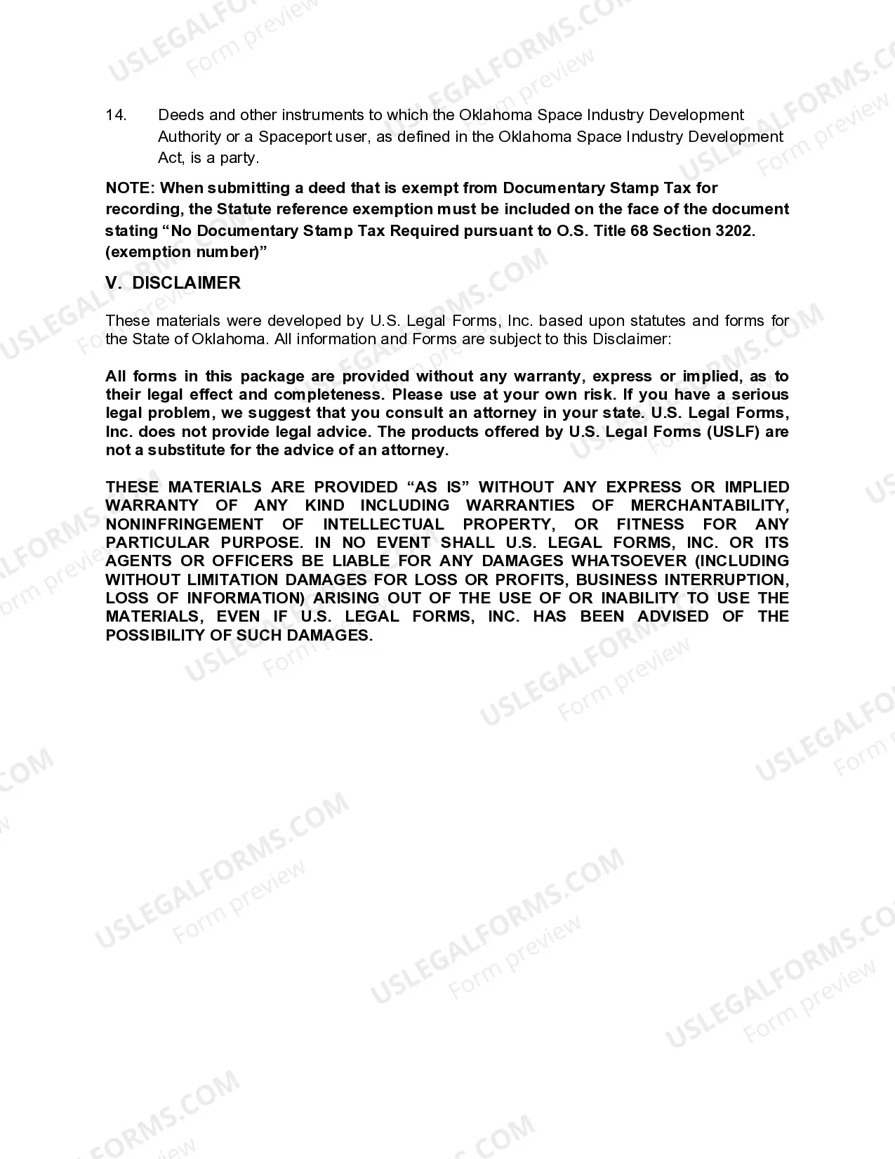 Preview Quitclaim Deed from a LLC to Two Individuals