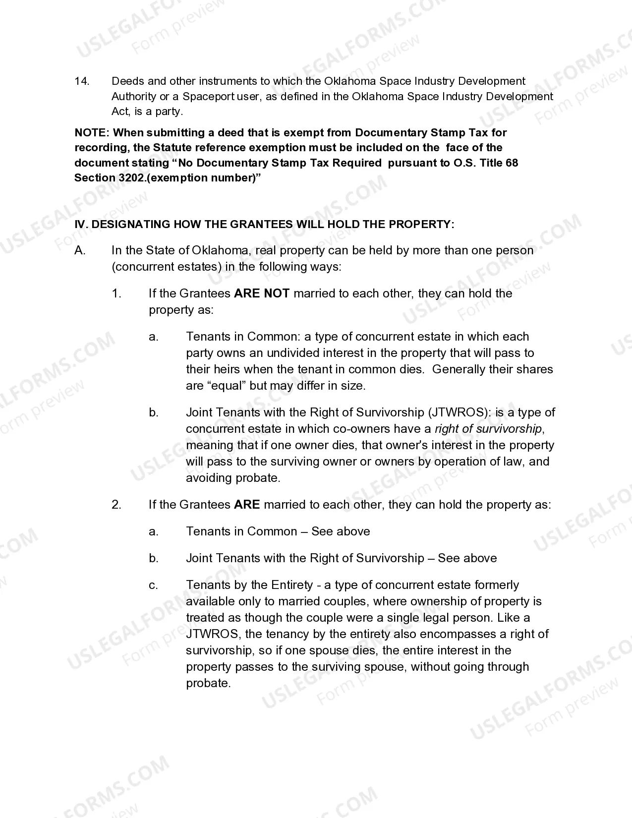 Preview Quitclaim Deed from Husand, Wife and Two Individuals to Husband and Wife / Two Individuals