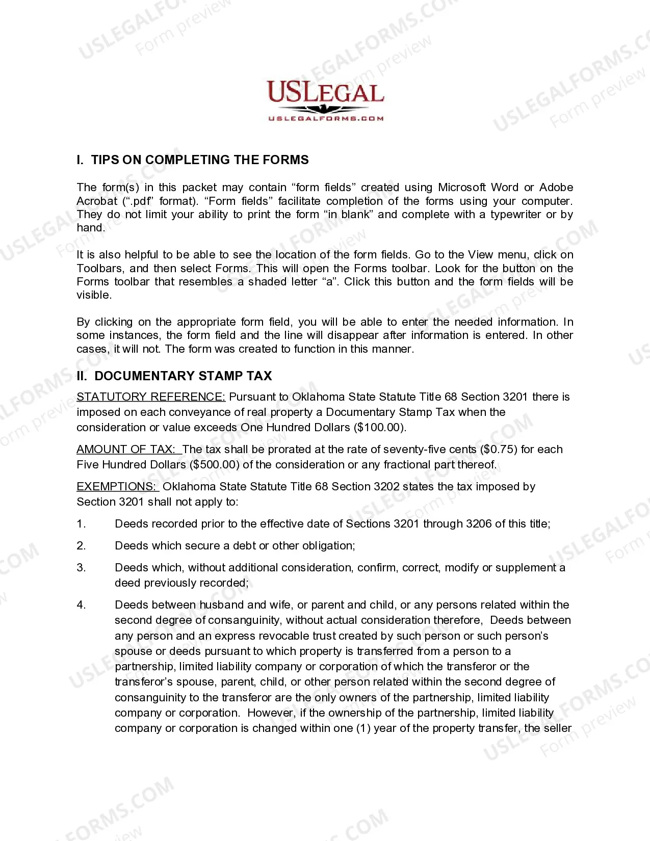 Preview Quitclaim Deed from a Corporation to a Trust