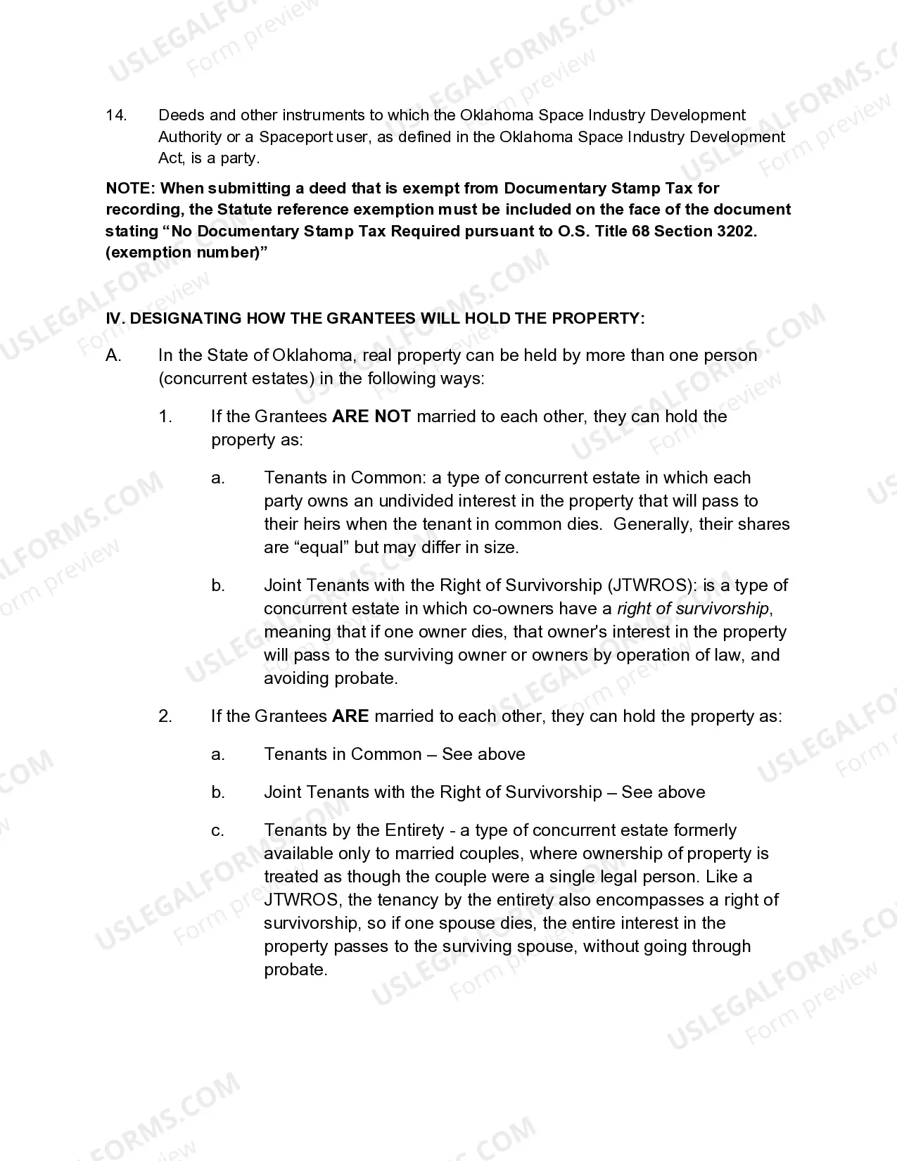 Preview Quitclaim Deed from Husband and Wife/ Two Individuals to Husband and Wife / Two Individuals