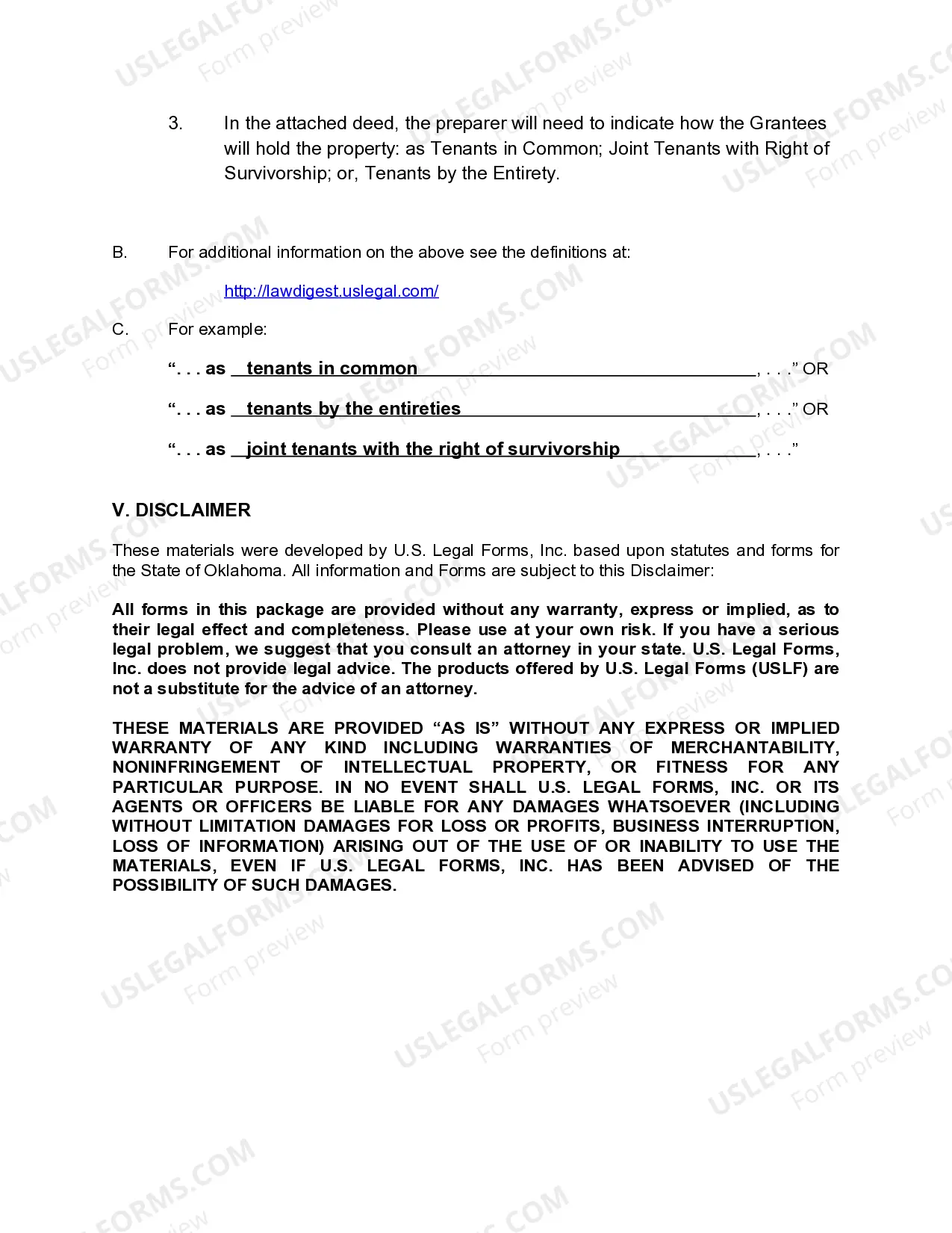 Preview Quitclaim Deed from Husband and Wife/ Two Individuals to Husband and Wife / Two Individuals