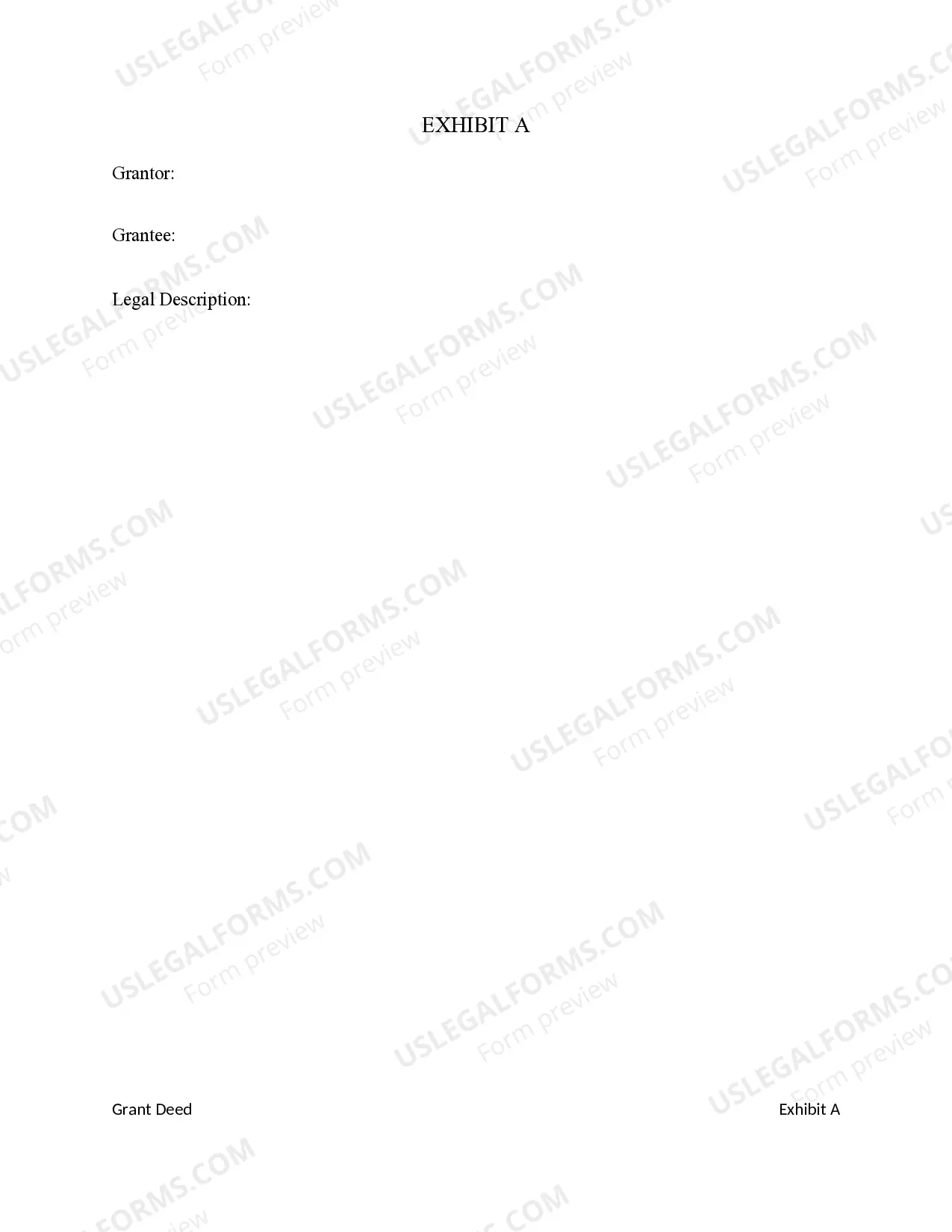 Preview Grant Deed - Individual to individual