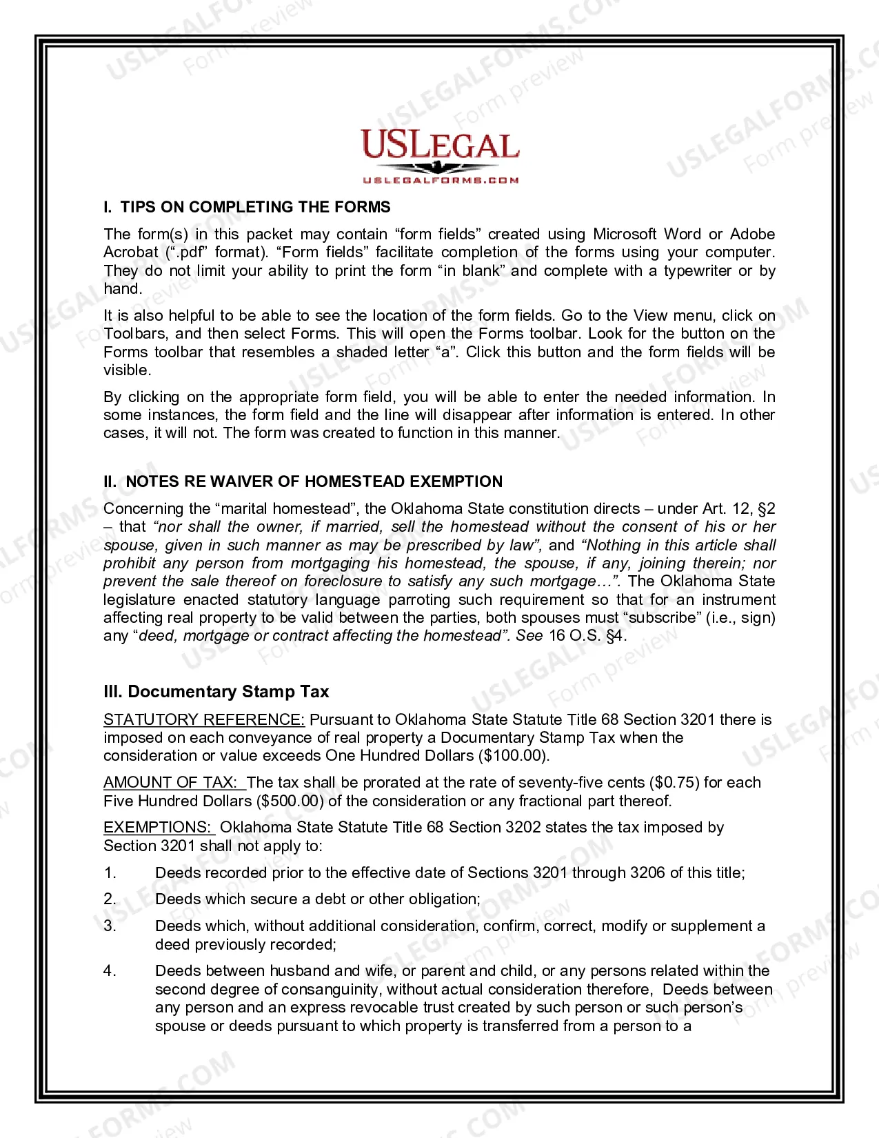 Preview Warranty Deed from two Individuals to LLC