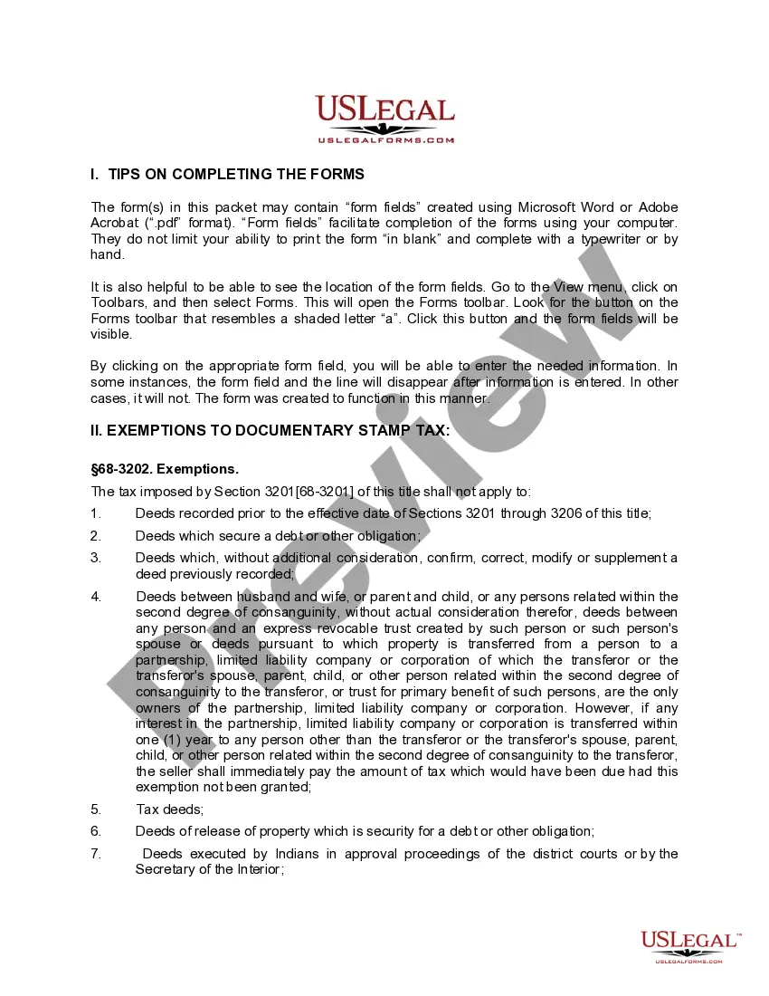 Preview Warranty Mineral Deed from an Individual to a Trust