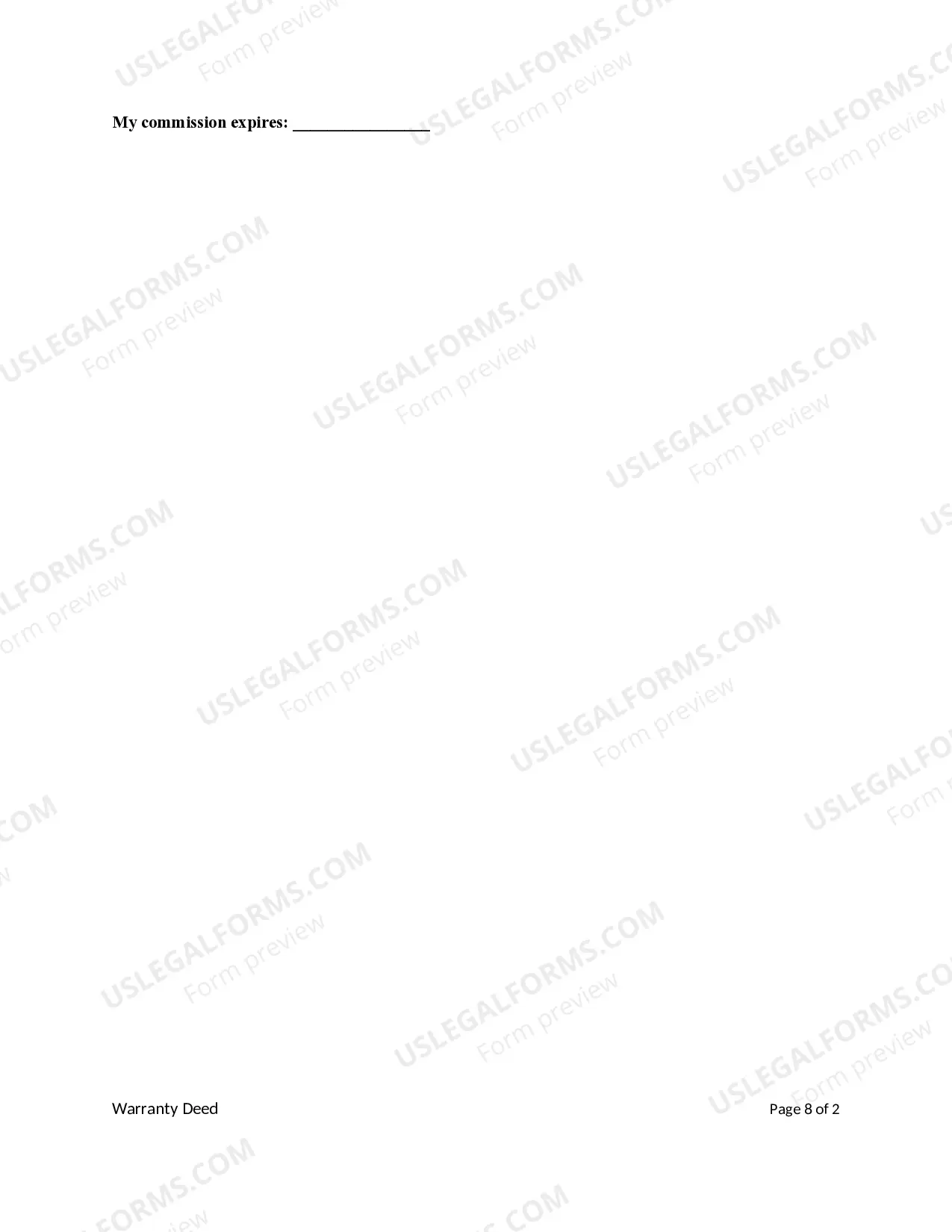 Preview Special Warranty Deed from a Trust to Four Individuals Subject to a Life Estate