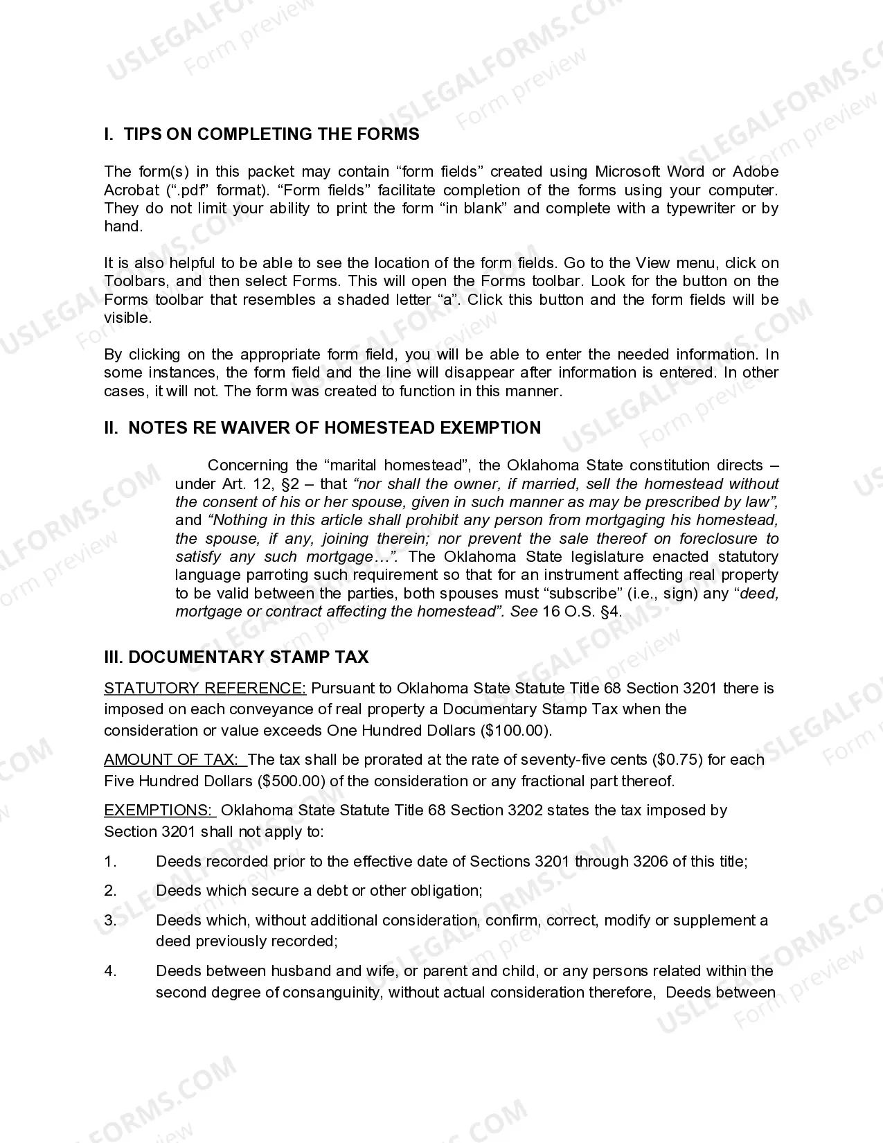 Preview Grant Deed - Individual to Trust