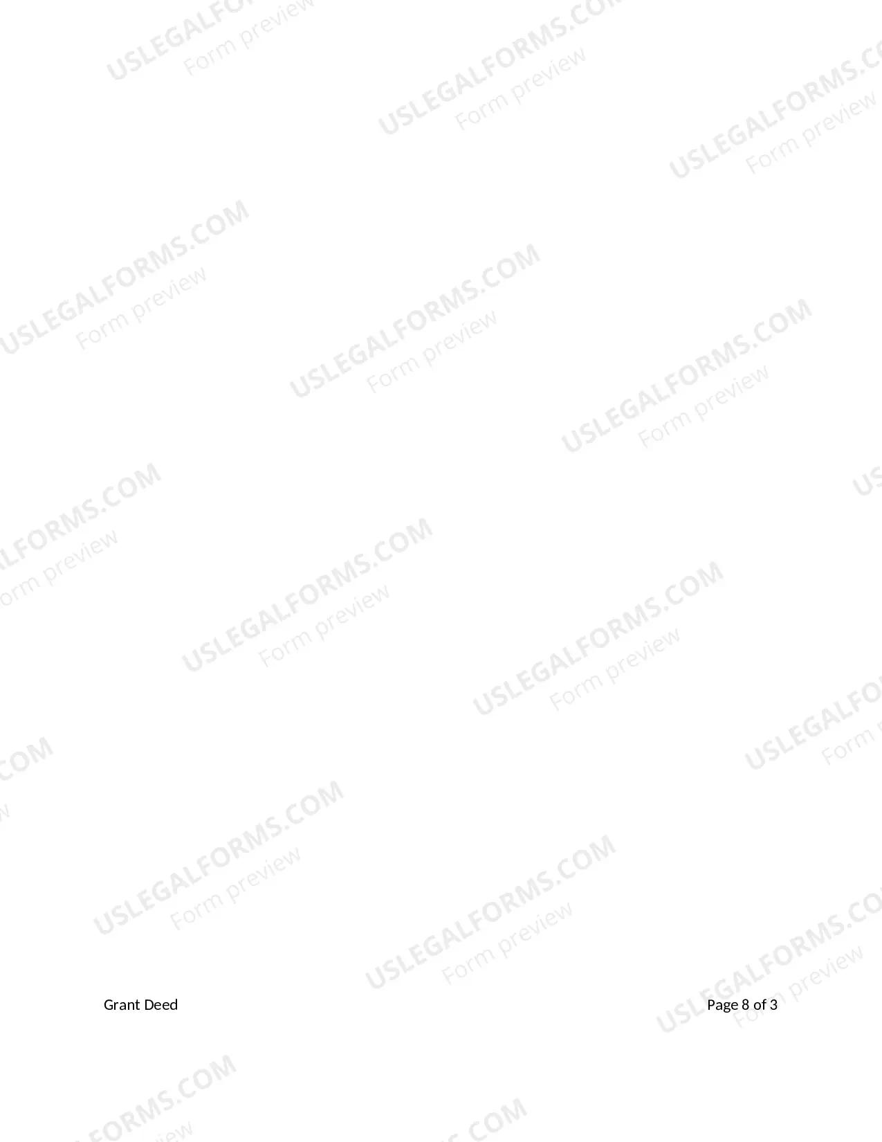 Preview Grant Deed - Individual to Trust