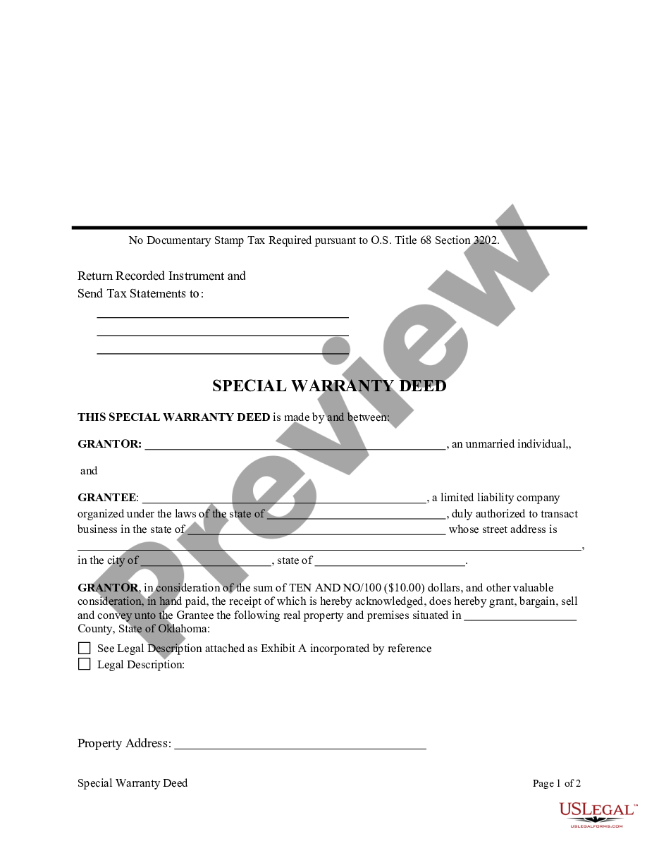 oklahoma-special-warranty-deed-from-an-individual-to-a-limited