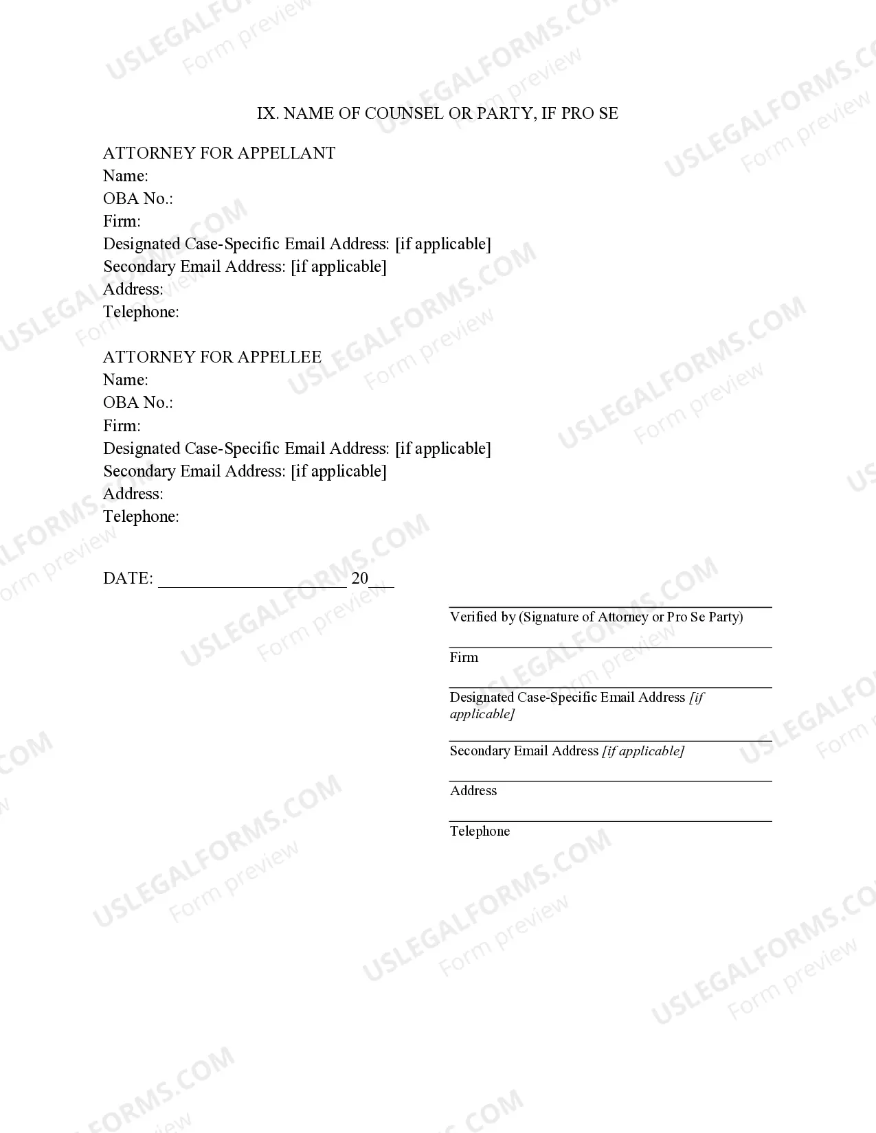 Preview Petition in Error