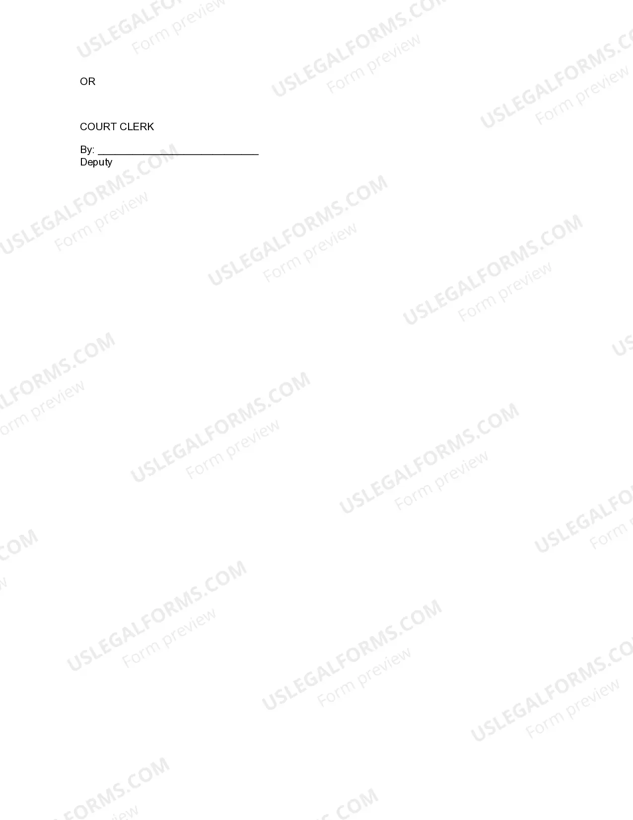 Preview Form 13.3 Pauper's Affidavit