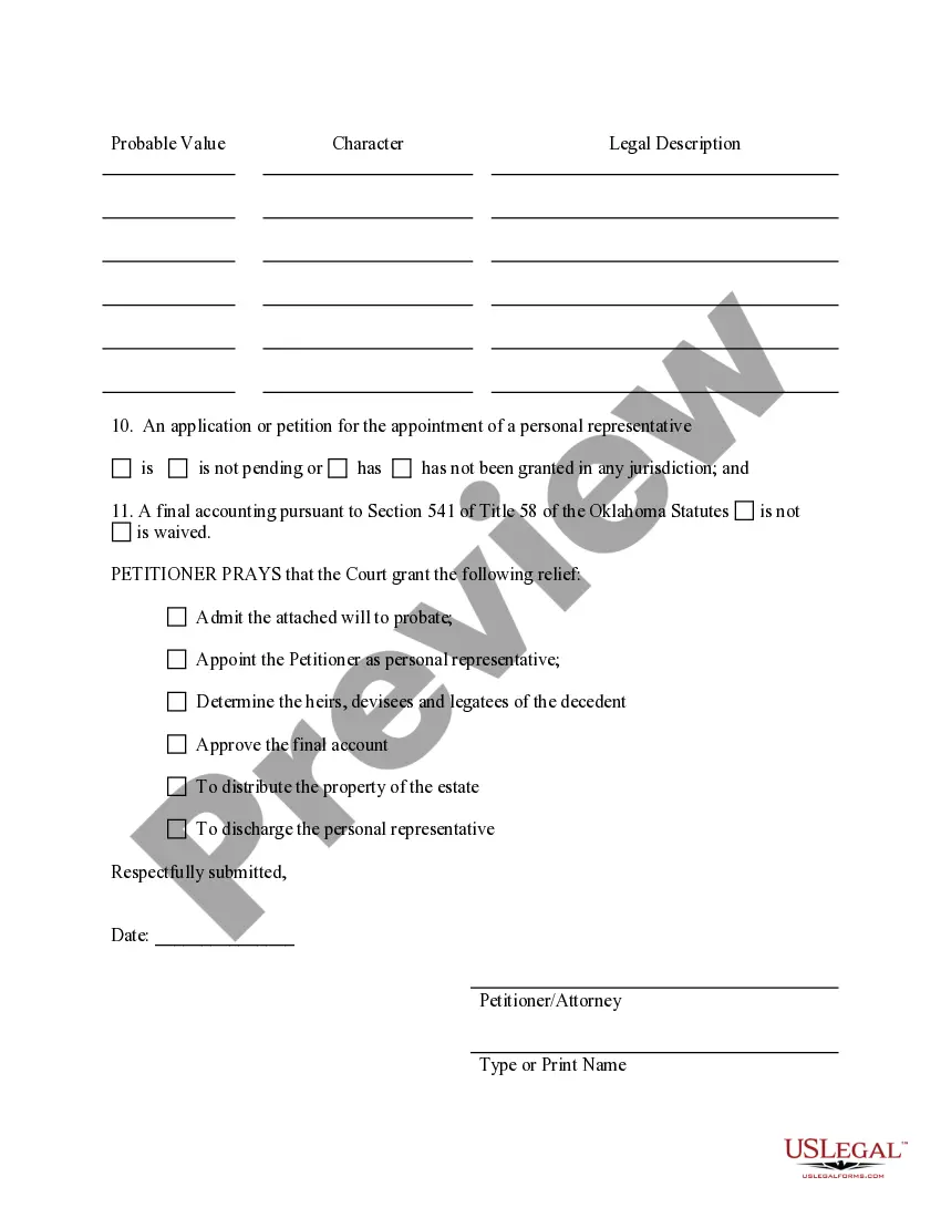 Preview Summary Administration - Not More than $200,000 - Small Estates