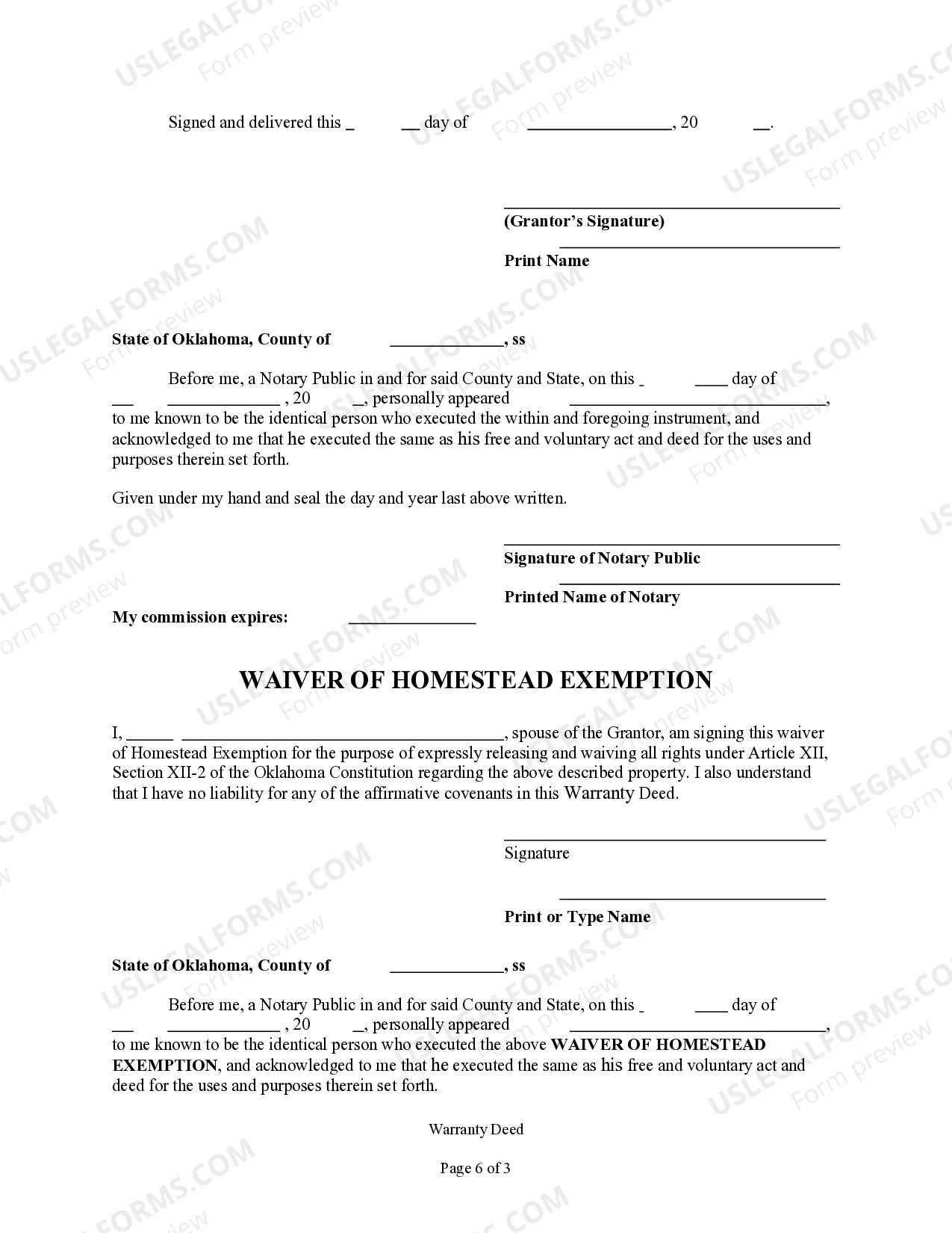 Preview Warranty Deed from Individual to LLC
