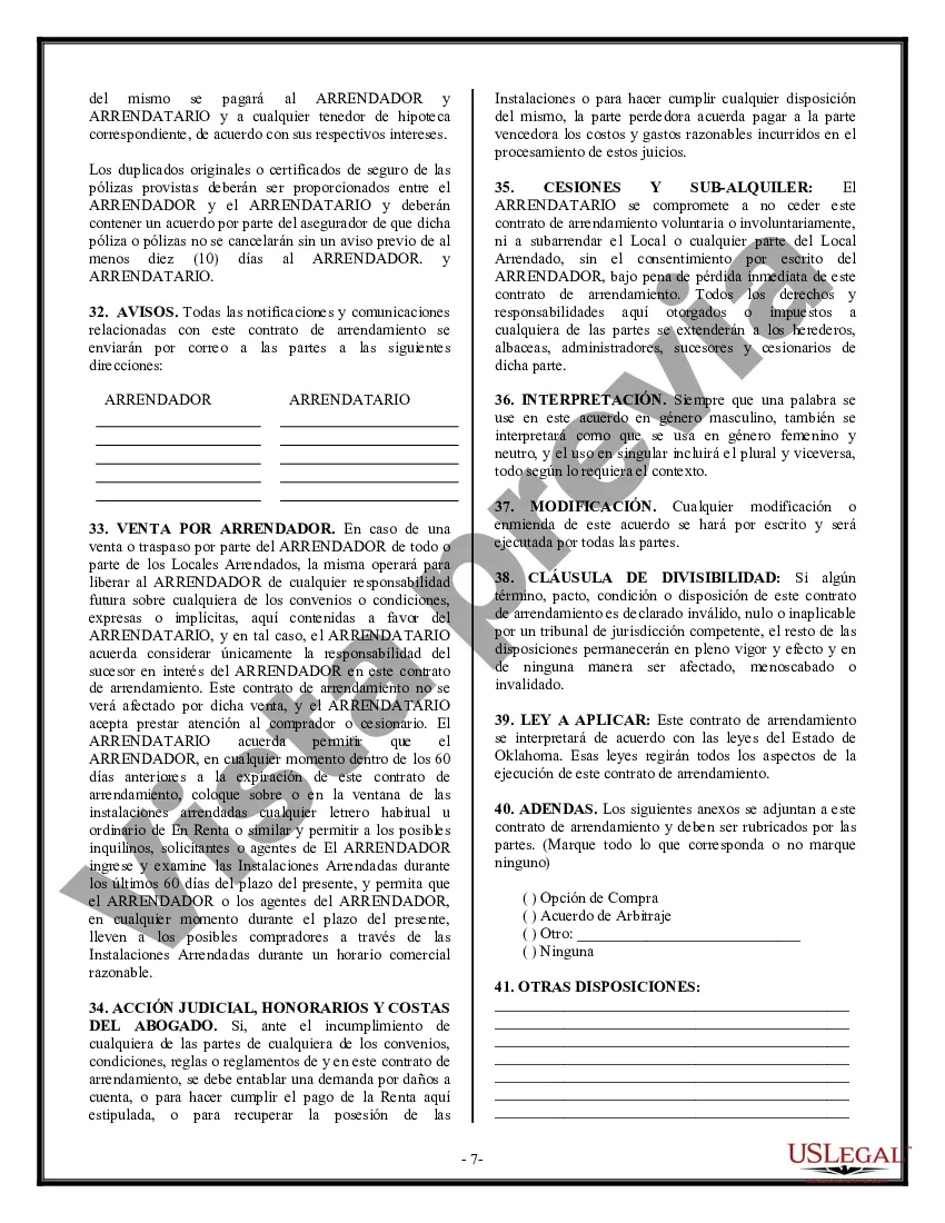 Preview Arrendamiento de edificio o espacio comercial