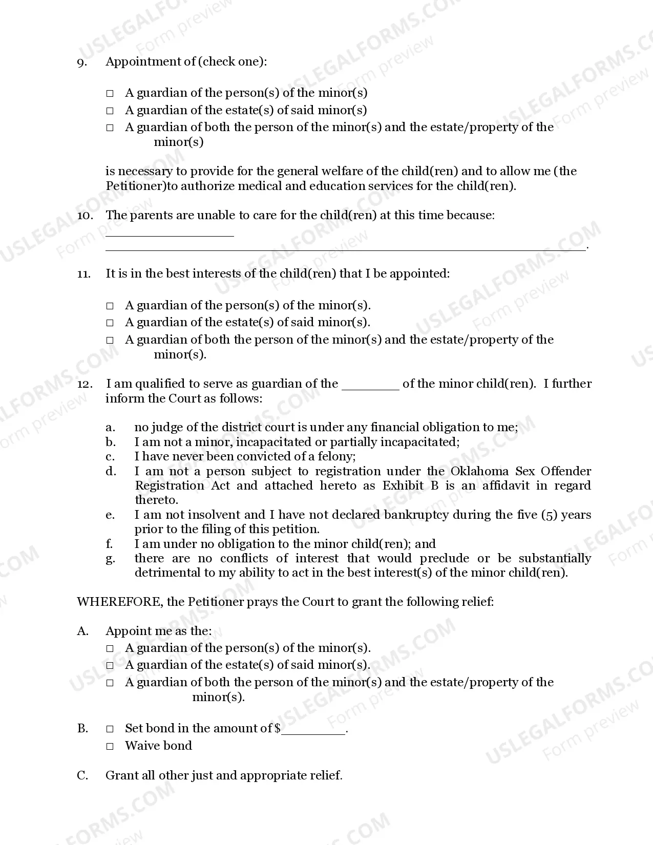 Preview Relative Guardianship Handbook