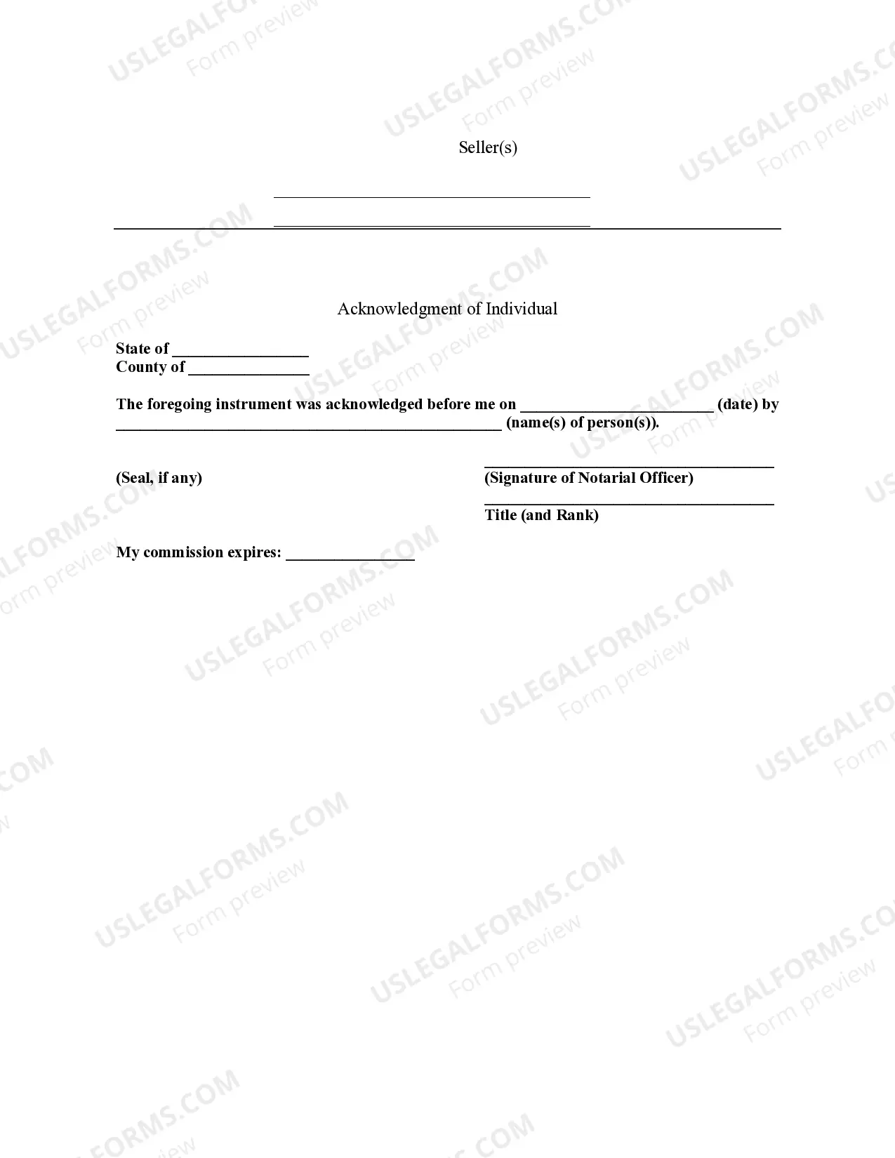 Preview Bill of Sale with Warranty by Individual Seller