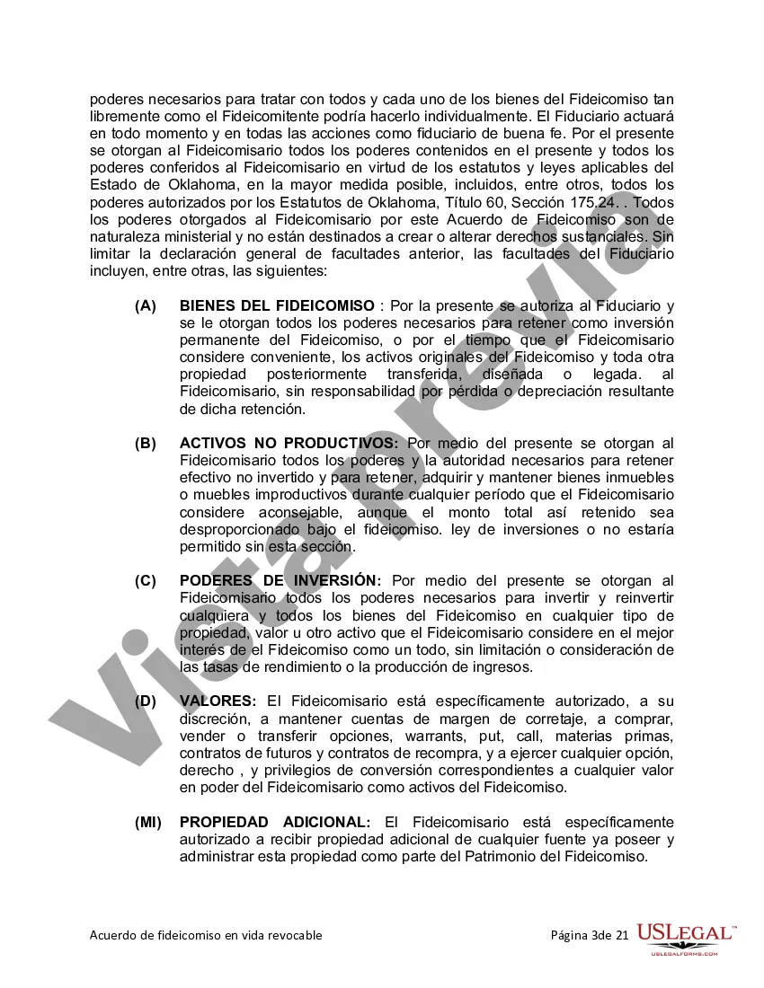 Preview Fideicomiso en vida para esposo y esposa con hijos menores o adultos