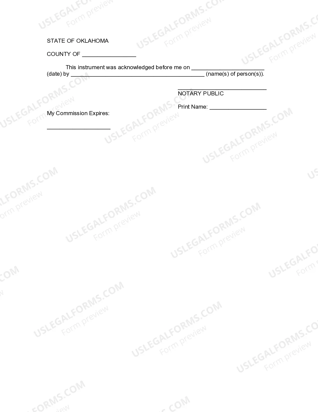 Preview Revocation of Living Trust