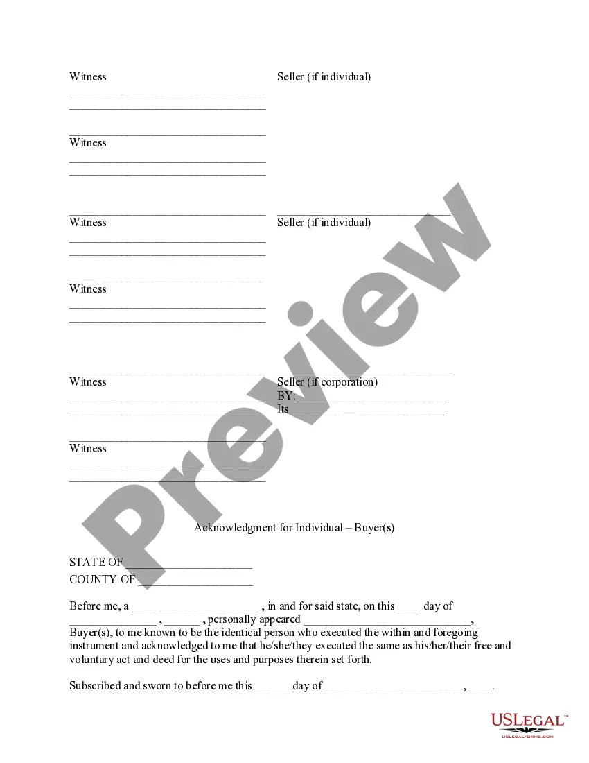 Preview Forest Products Sale Contract - Timber