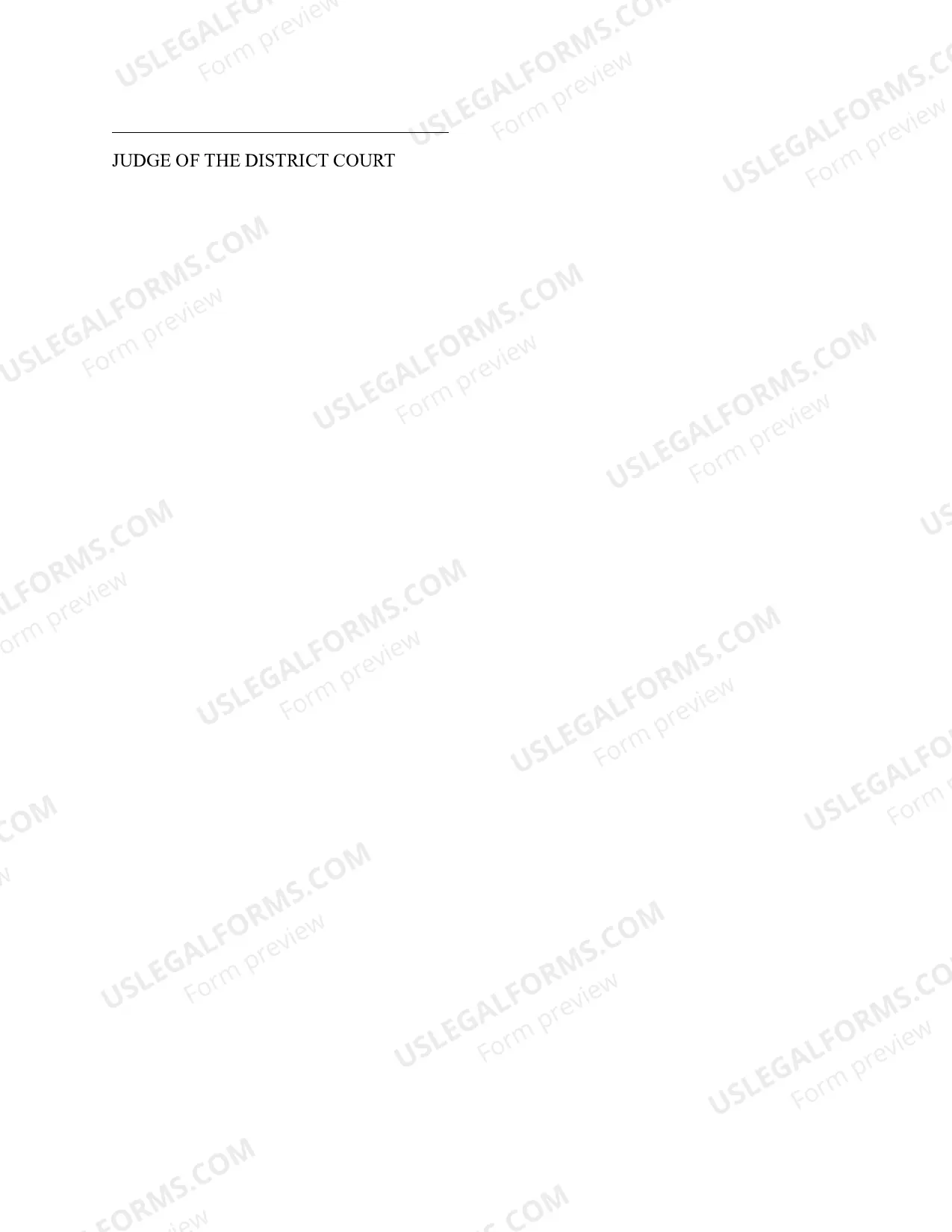 Preview Decree Conferring Rights of Majority