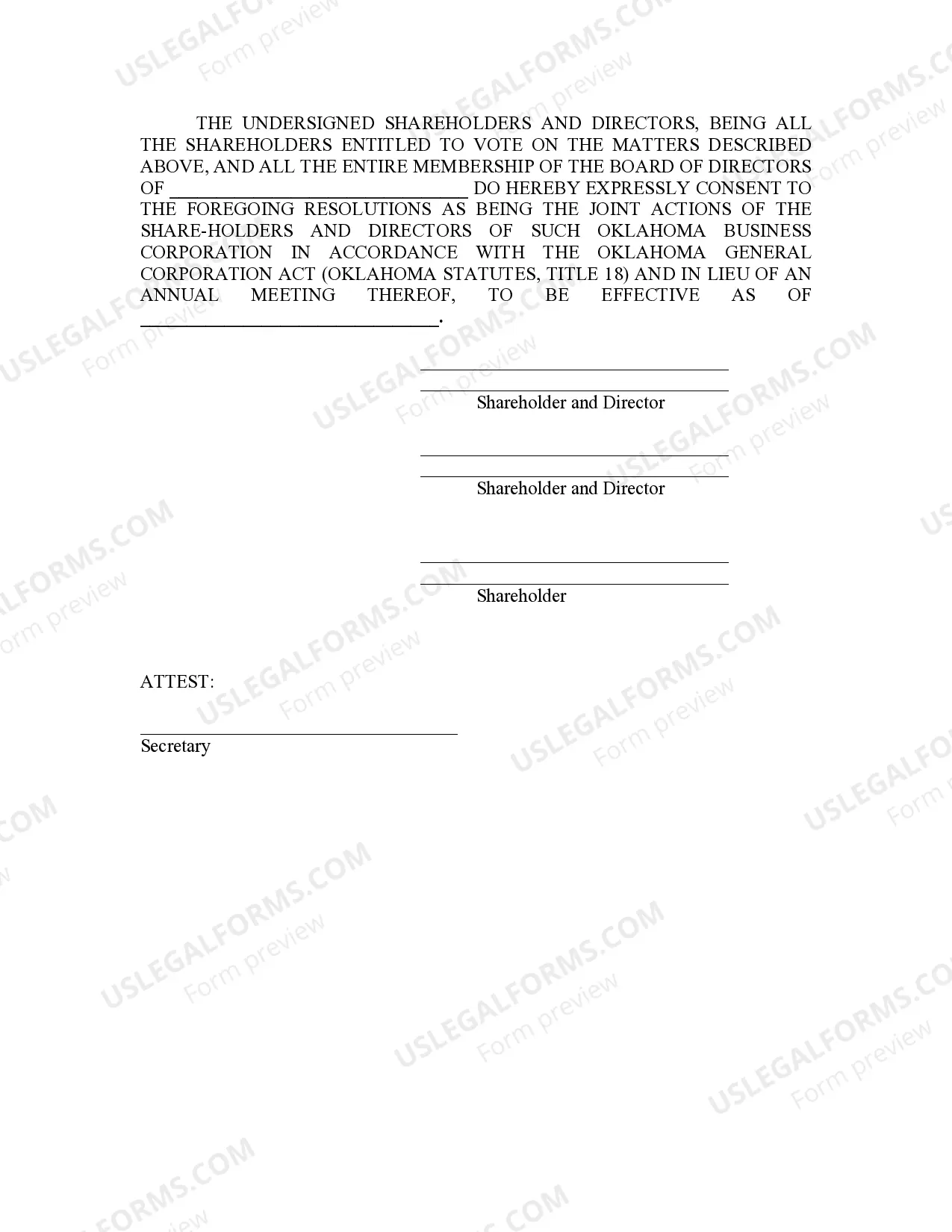 Preview Annual Minutes