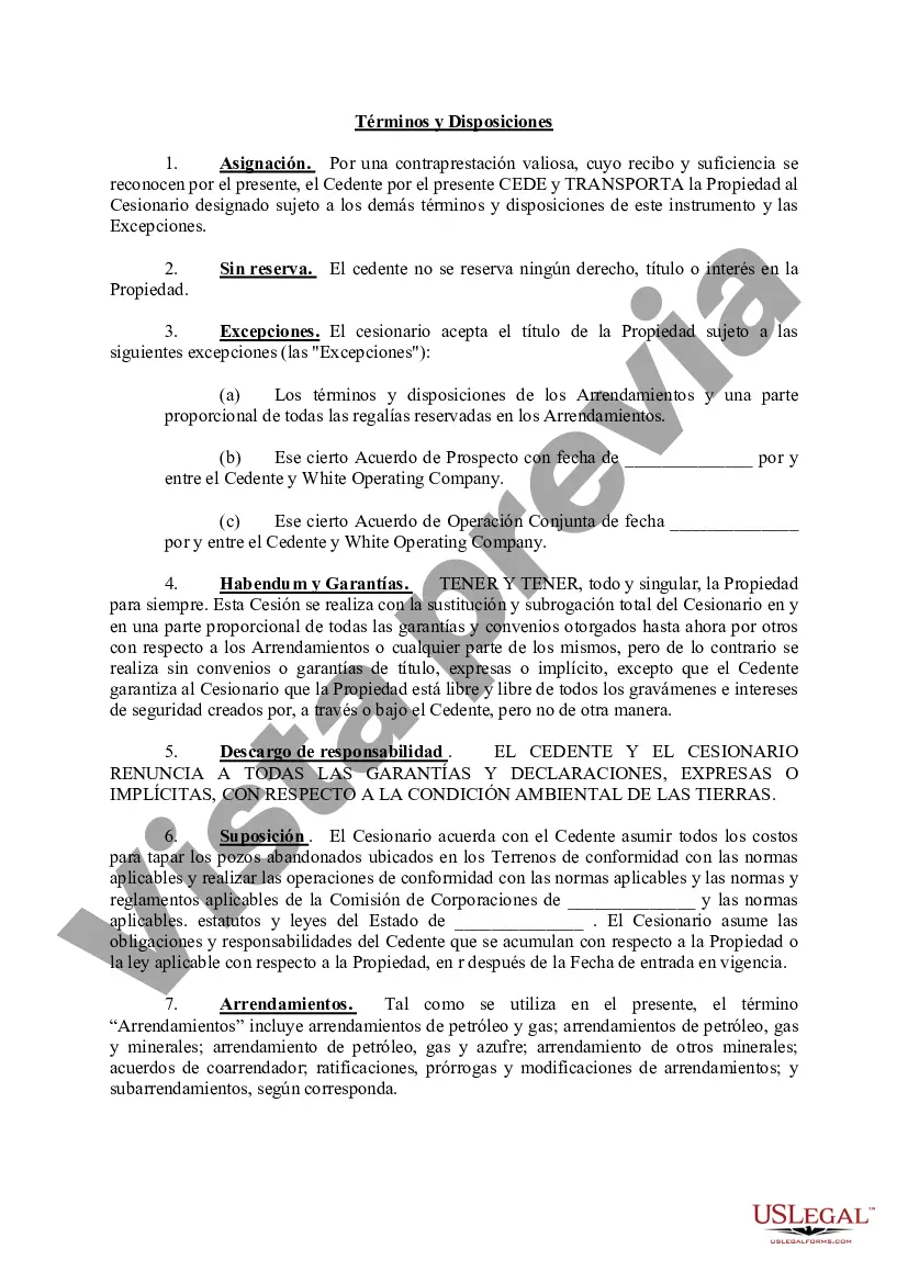 Preview Cesión y Factura de Venta