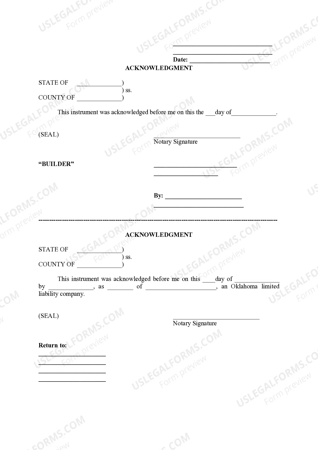 Preview Builder's one-Year Limited HomeWarranty Terms and Conditions