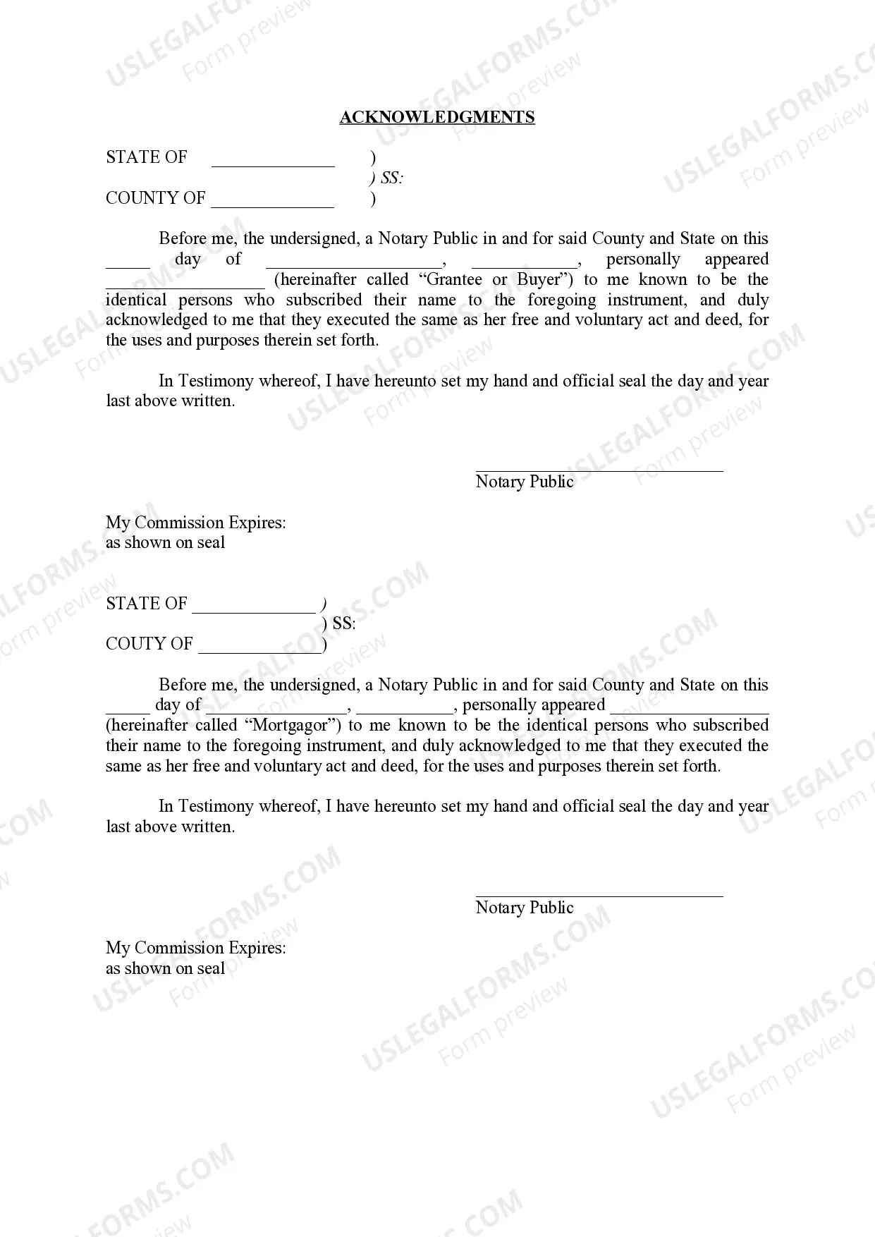 Preview Veterans Affairs Assumption AgreementAgreement