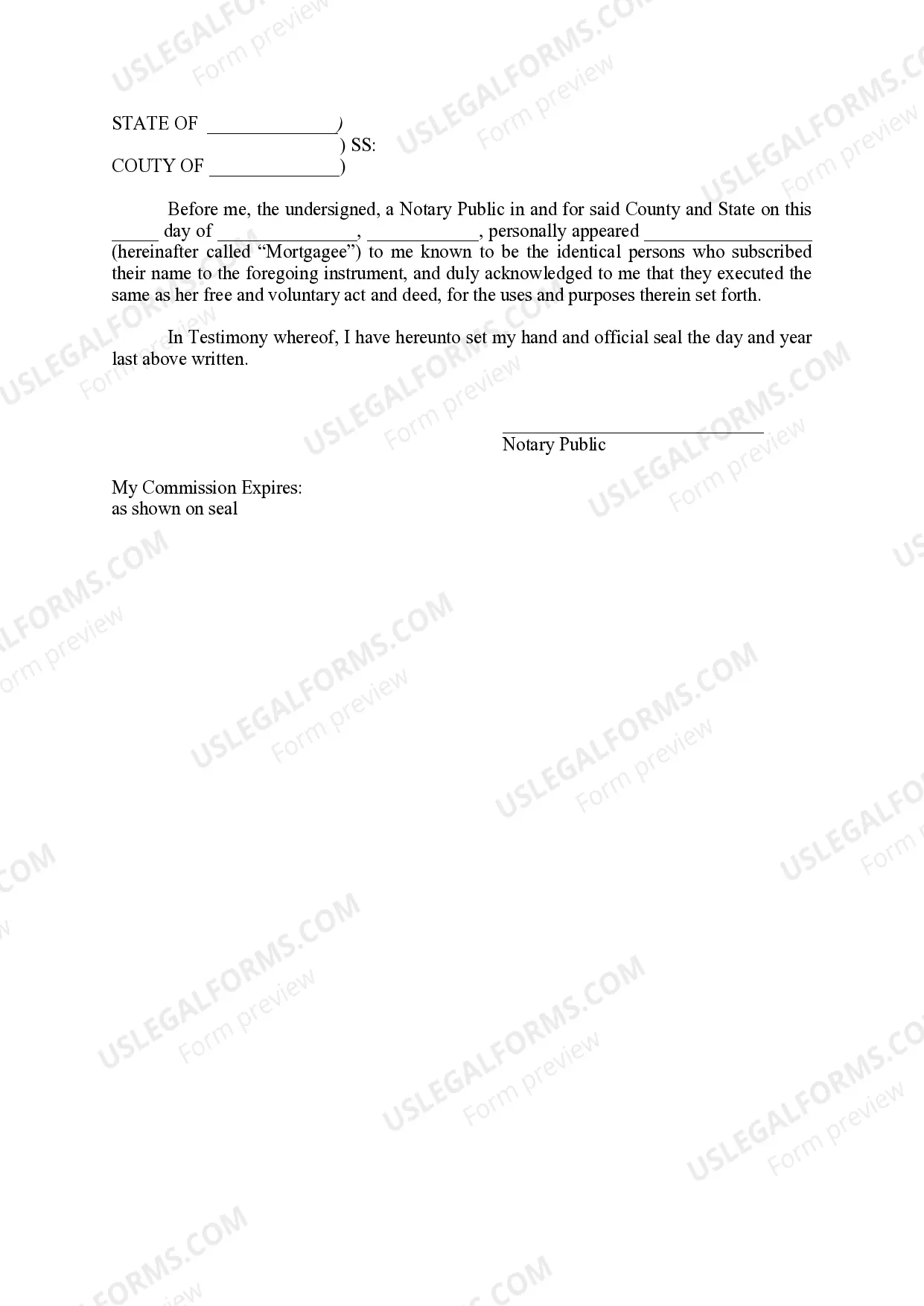 Preview Veterans Affairs Assumption AgreementAgreement