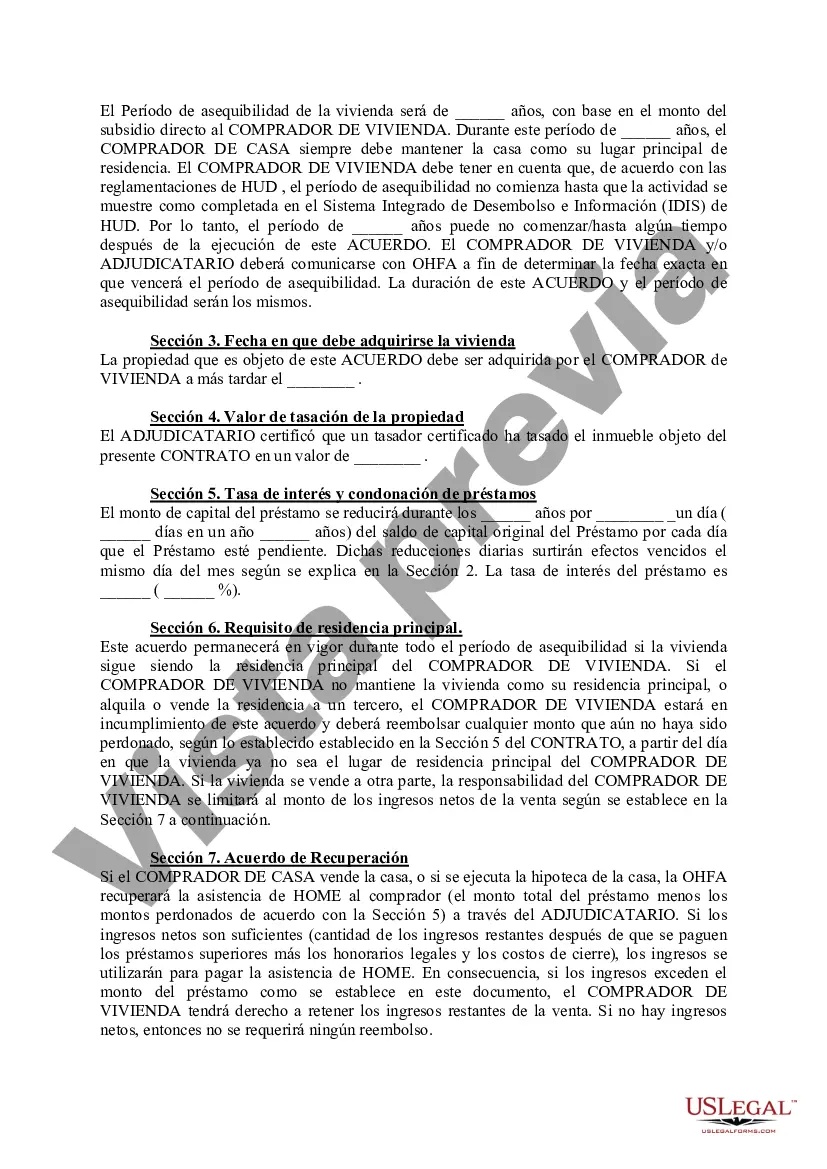 Preview Programa de vivienda-Comprador de vivienda por escrito
