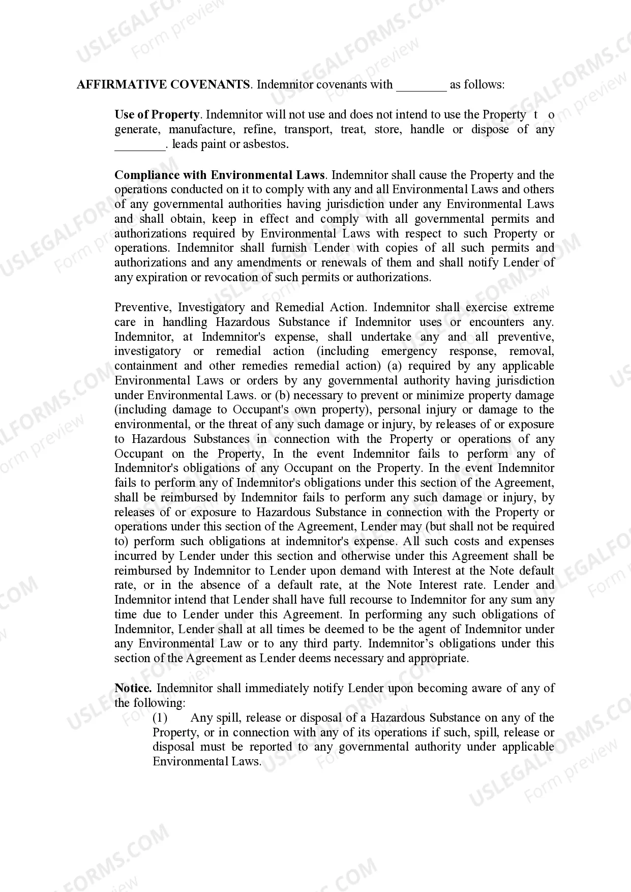 Preview Unimproved Land Sales Agreement