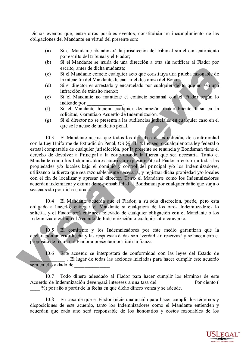 Preview Acuerdo de indemnización